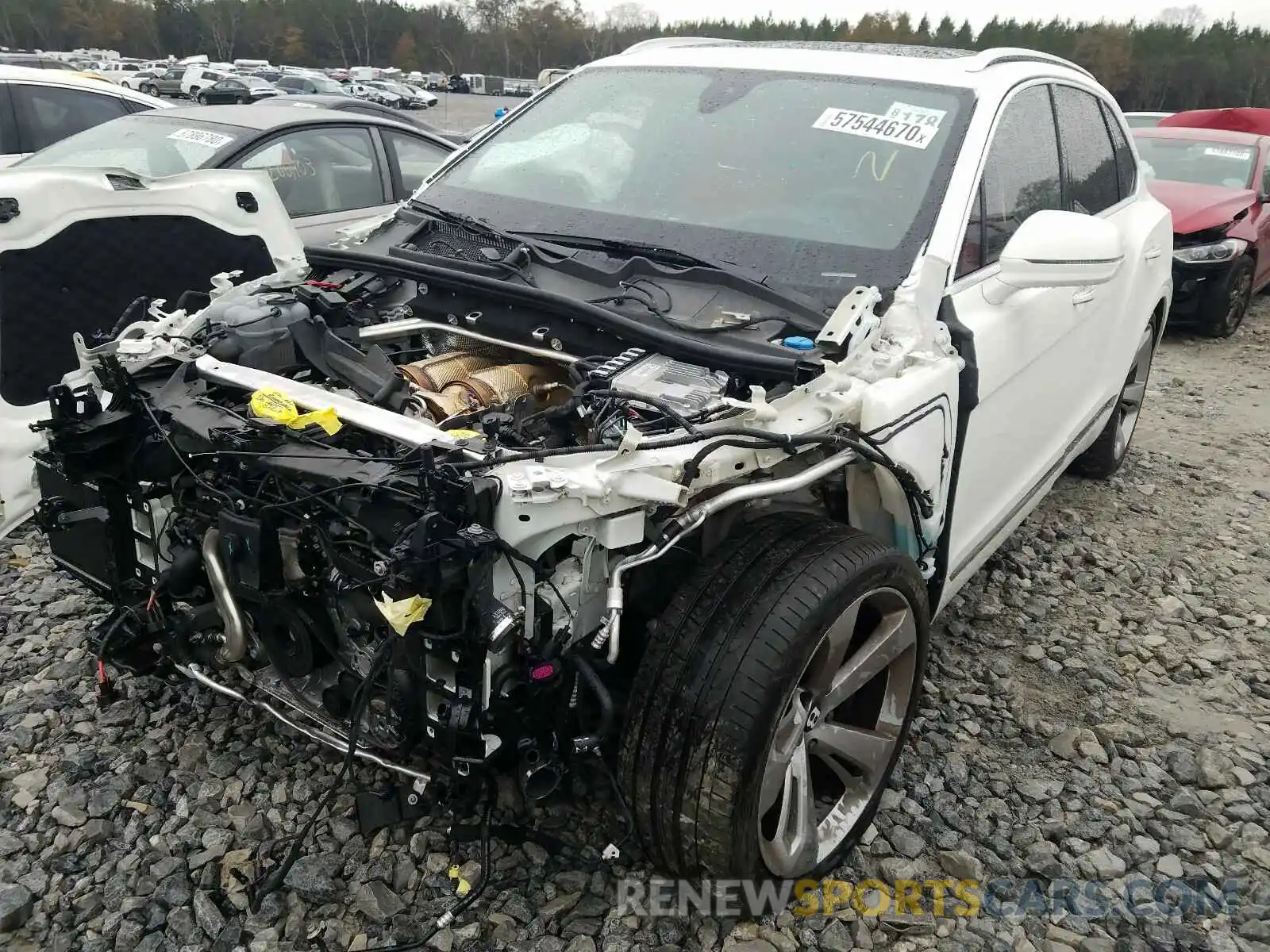 2 Photograph of a damaged car SJAAM2ZV8KC024262 BENTLEY ALL MODELS 2019