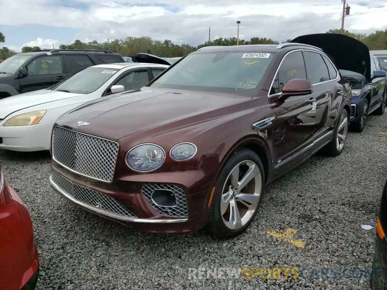 2 Photograph of a damaged car SJAAM2ZV1MC037602 BENTLEY ALL MODELS 2021