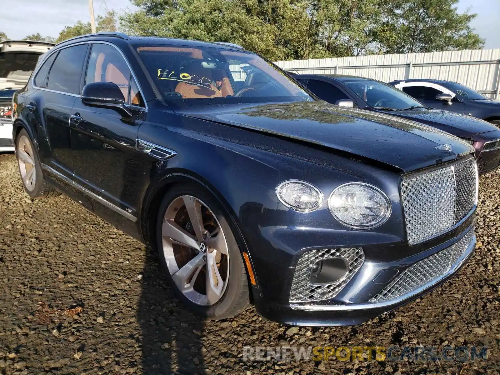 1 Photograph of a damaged car SJAAM2ZV8MC033515 BENTLEY ALL MODELS 2021