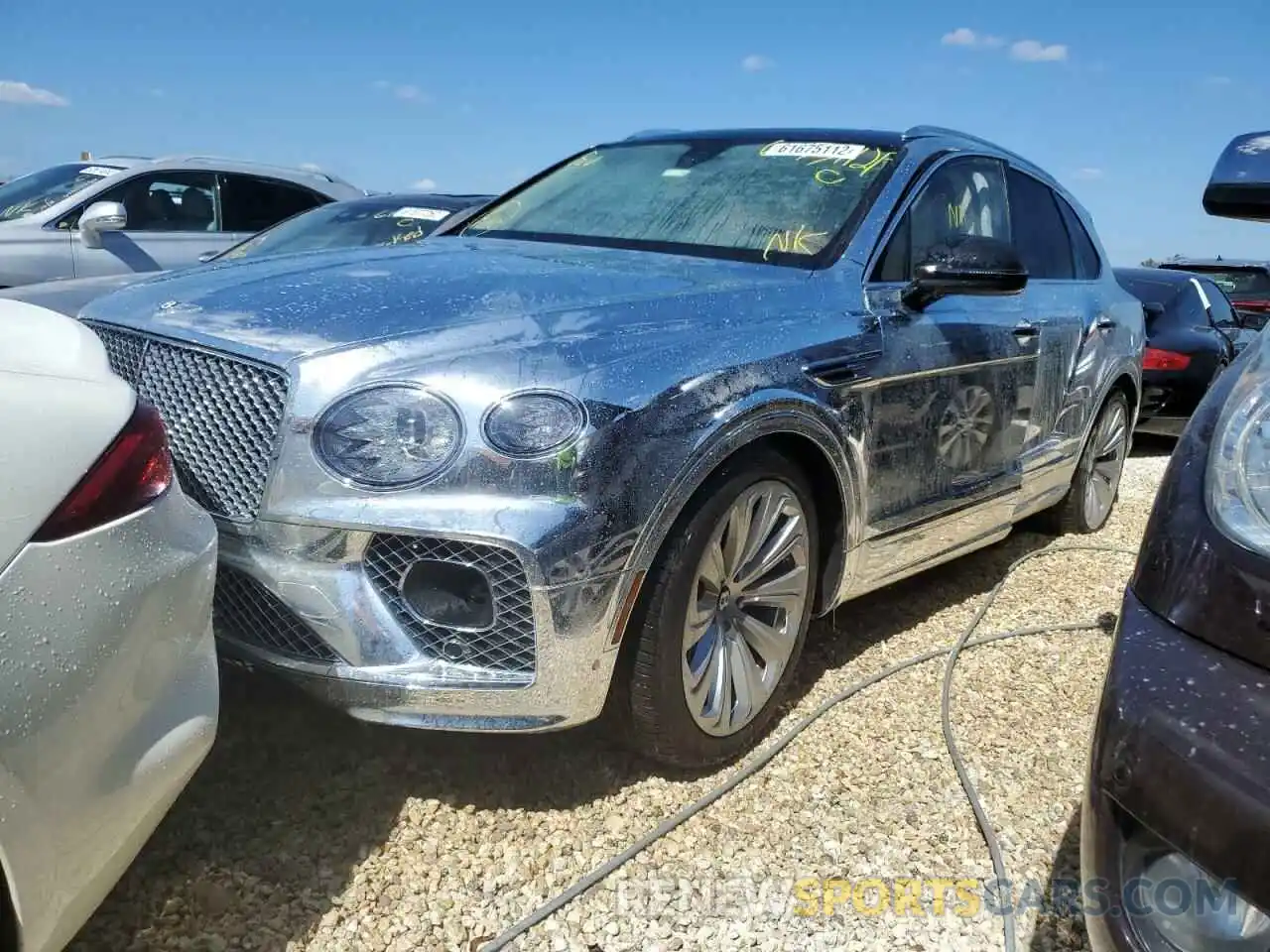 2 Photograph of a damaged car SJAAM2ZV4NC039801 BENTLEY ALL MODELS 2022