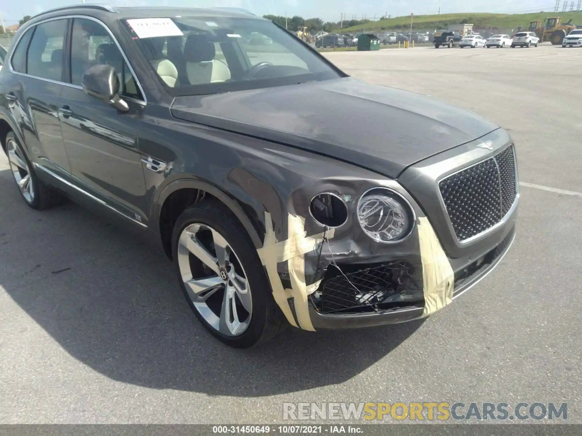 6 Фотография поврежденного автомобиля SJAAM2ZV8KC026948 BENTLEY BENTAYGA 2019