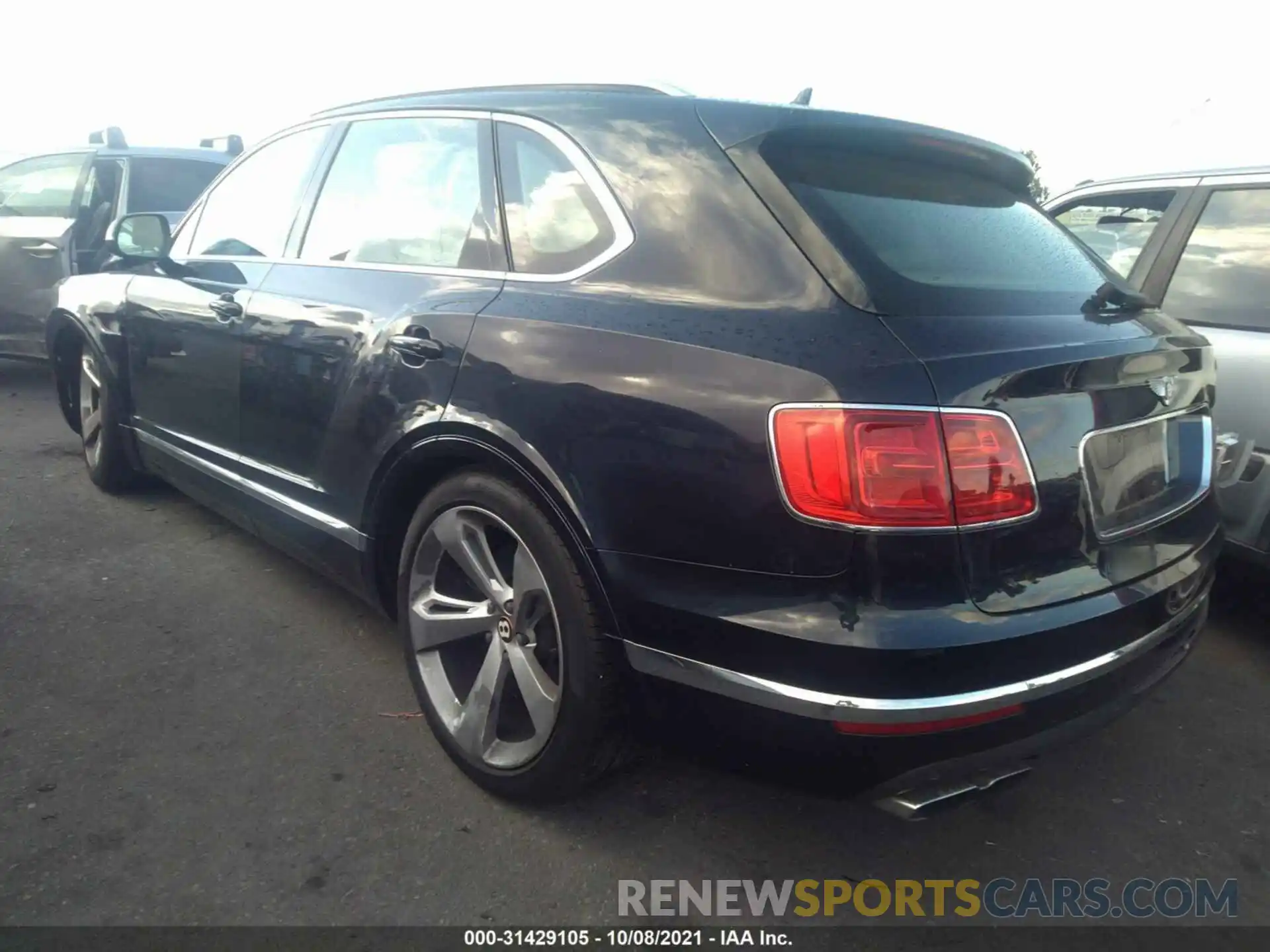 3 Фотография поврежденного автомобиля SJAAM2ZV8LC030516 BENTLEY BENTAYGA 2020