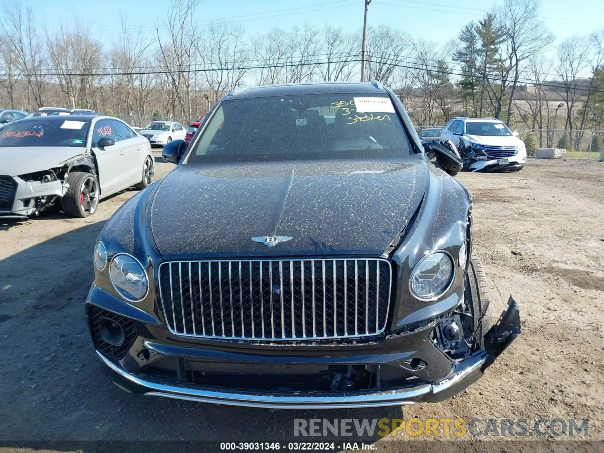 11 Photograph of a damaged car SJAHT2ZVXPC020528 BENTLEY BENTAYGA 2023