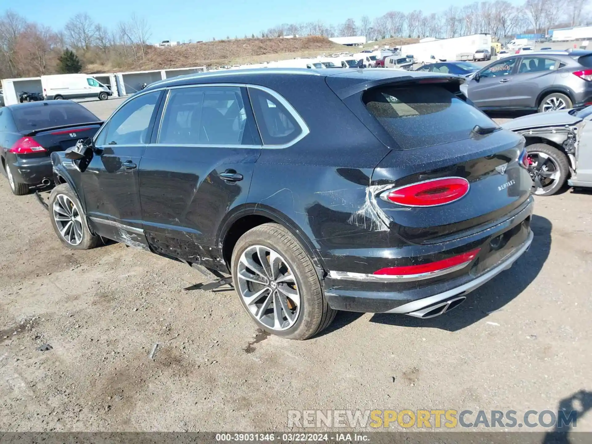 3 Photograph of a damaged car SJAHT2ZVXPC020528 BENTLEY BENTAYGA 2023