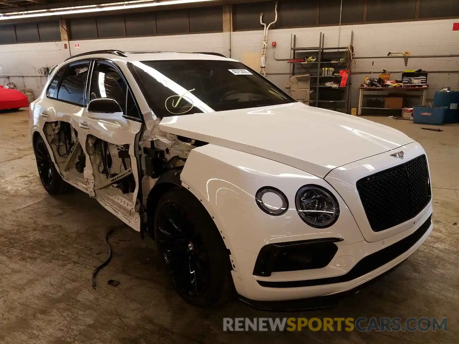 1 Photograph of a damaged car SJAAR2ZV2LC028889 BENTLEY BENTAYGA S 2020