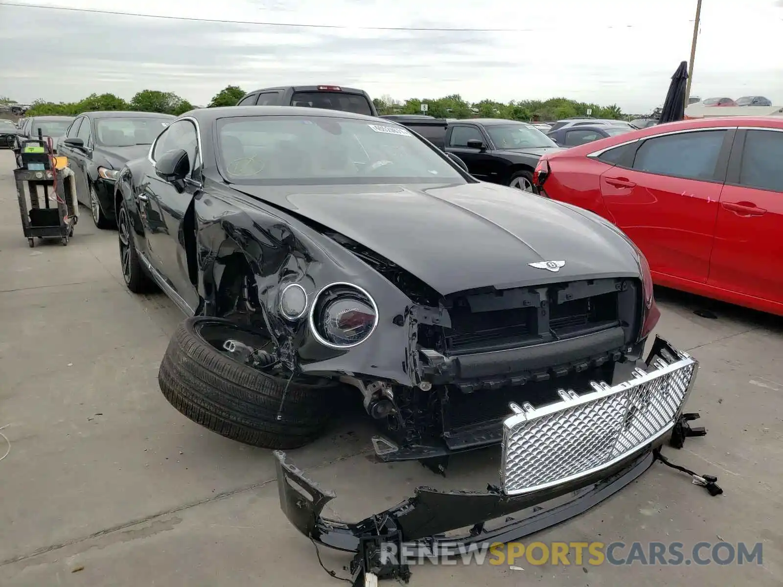 1 Photograph of a damaged car SCBCG2ZG0LC075470 BENTLEY CONTINENTA 2020