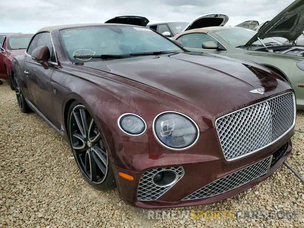 1 Фотография поврежденного автомобиля SCBDB4ZG2LC075680 BENTLEY CONTINENTA 2020