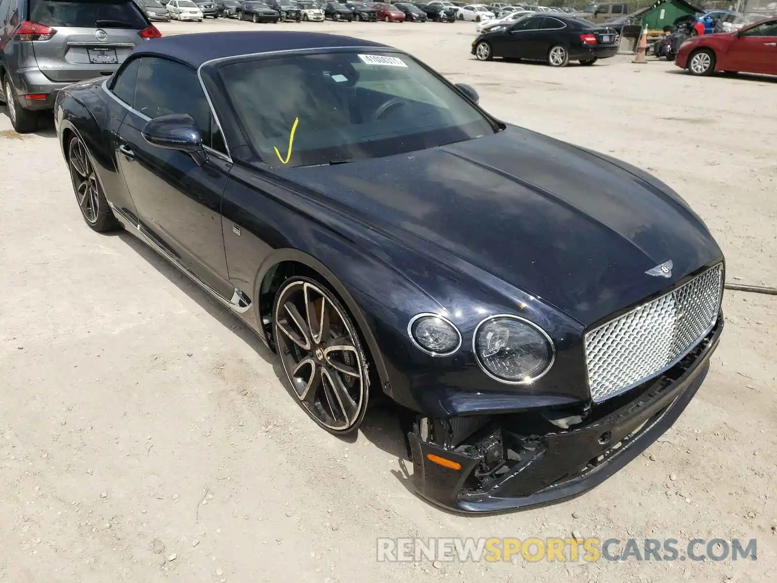 1 Фотография поврежденного автомобиля SCBDG4ZG2LC076457 BENTLEY CONTINENTA 2020