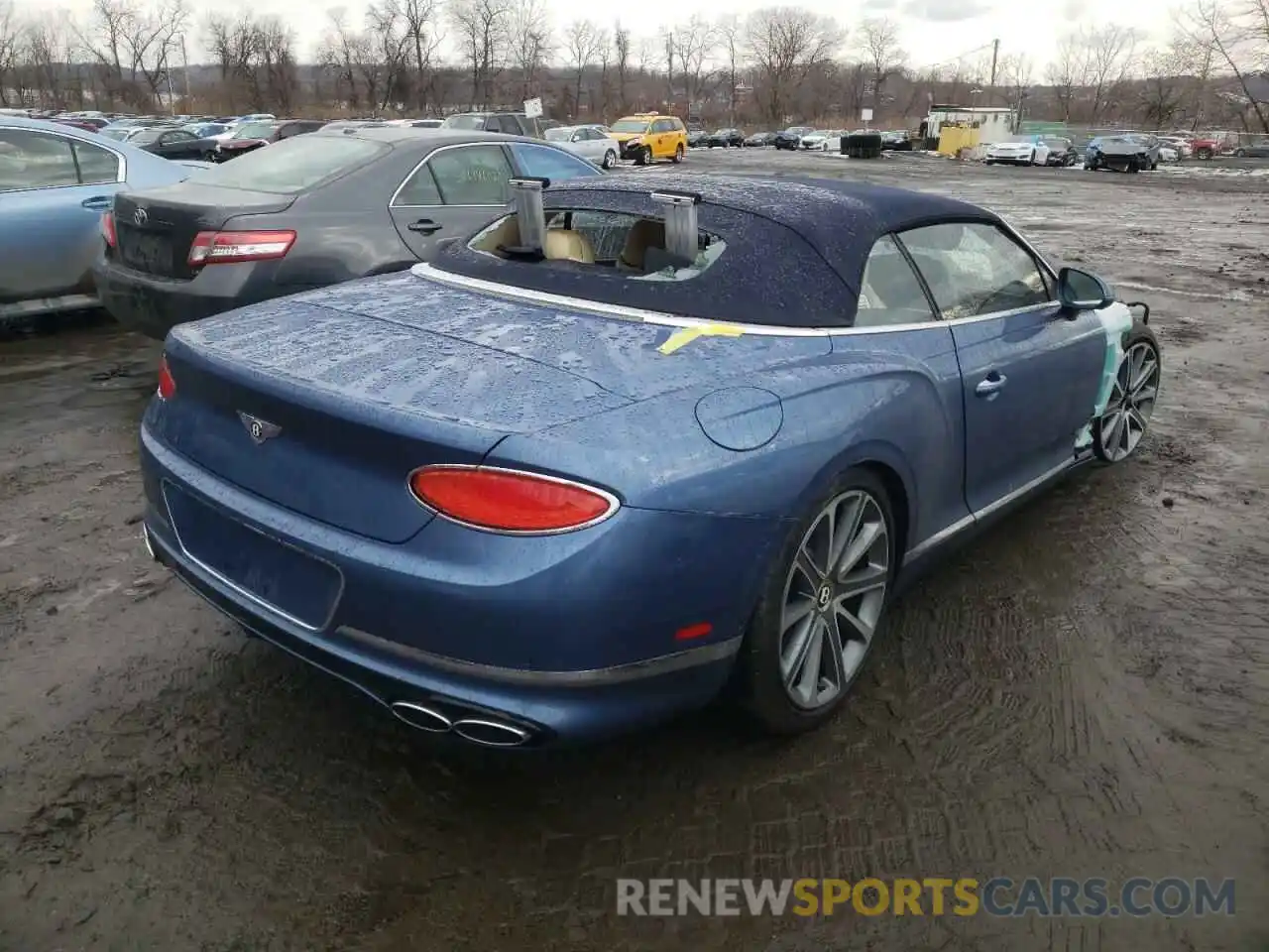 4 Photograph of a damaged car SCBDG4ZG2LC077012 BENTLEY CONTINENTA 2020