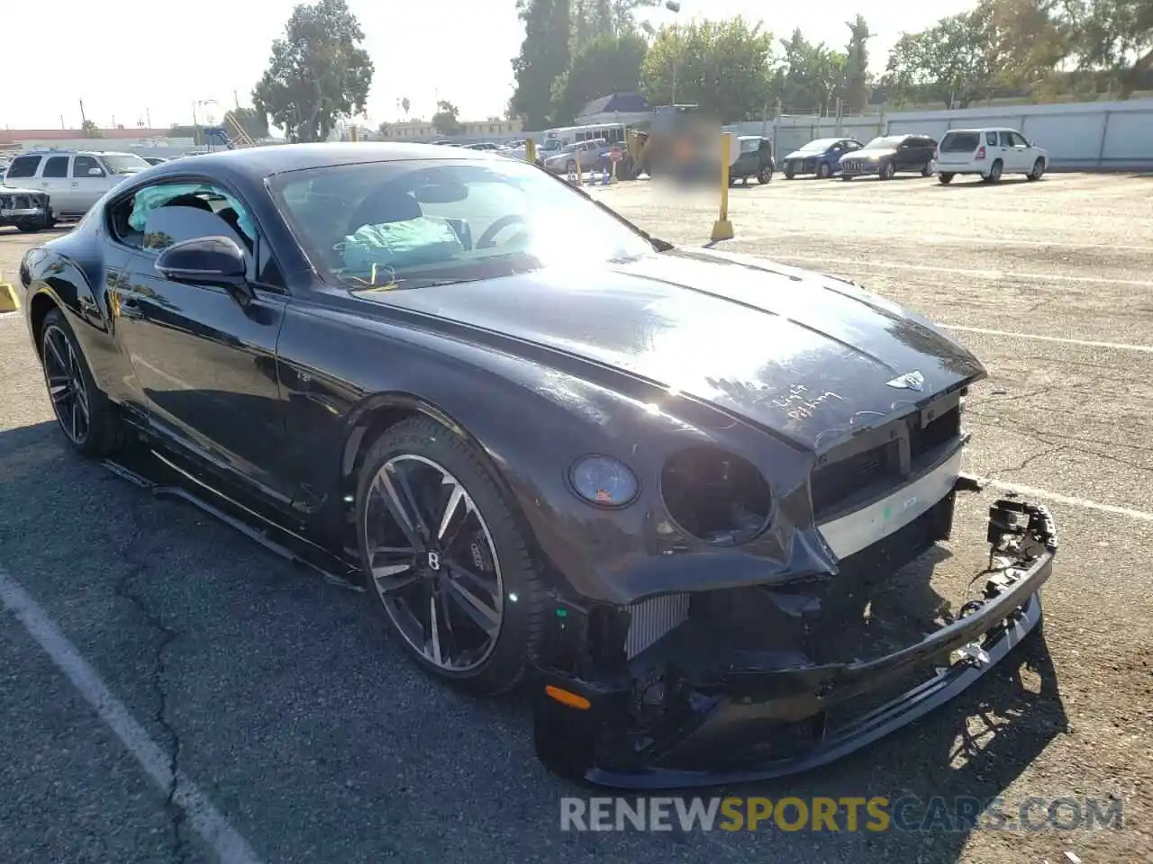 1 Photograph of a damaged car SCBCG2ZG1MC086205 BENTLEY CONTINENTA 2021