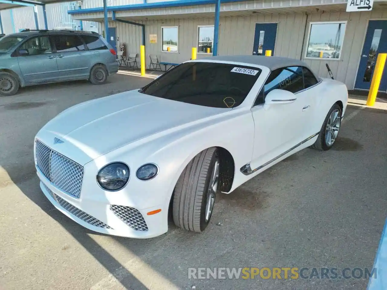 2 Фотография поврежденного автомобиля SCBDB4ZG0MC088297 BENTLEY CONTINENTA 2021