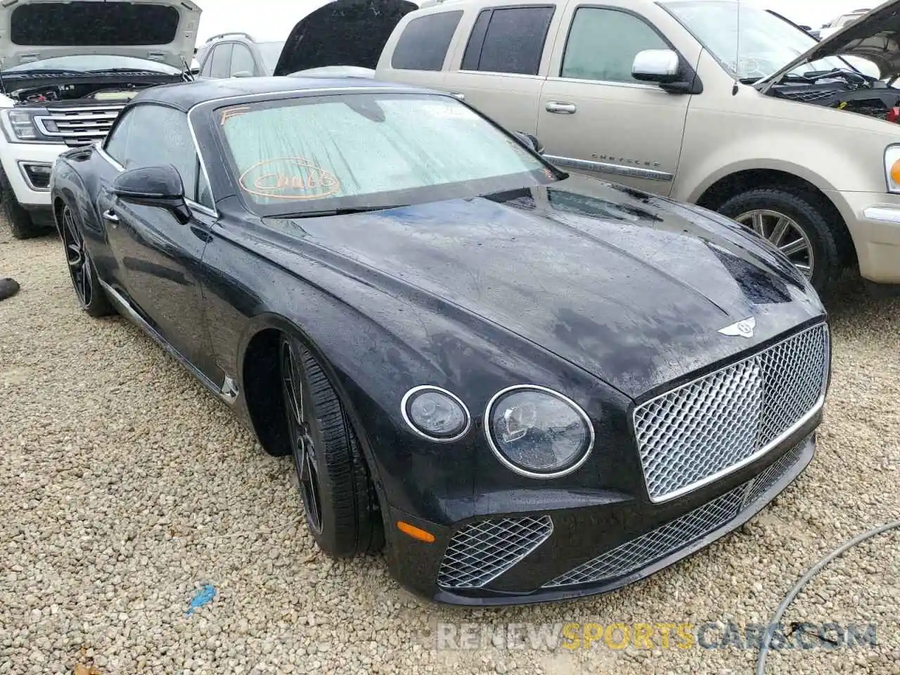 1 Photograph of a damaged car SCBDB4ZG8MC086670 BENTLEY CONTINENTA 2021