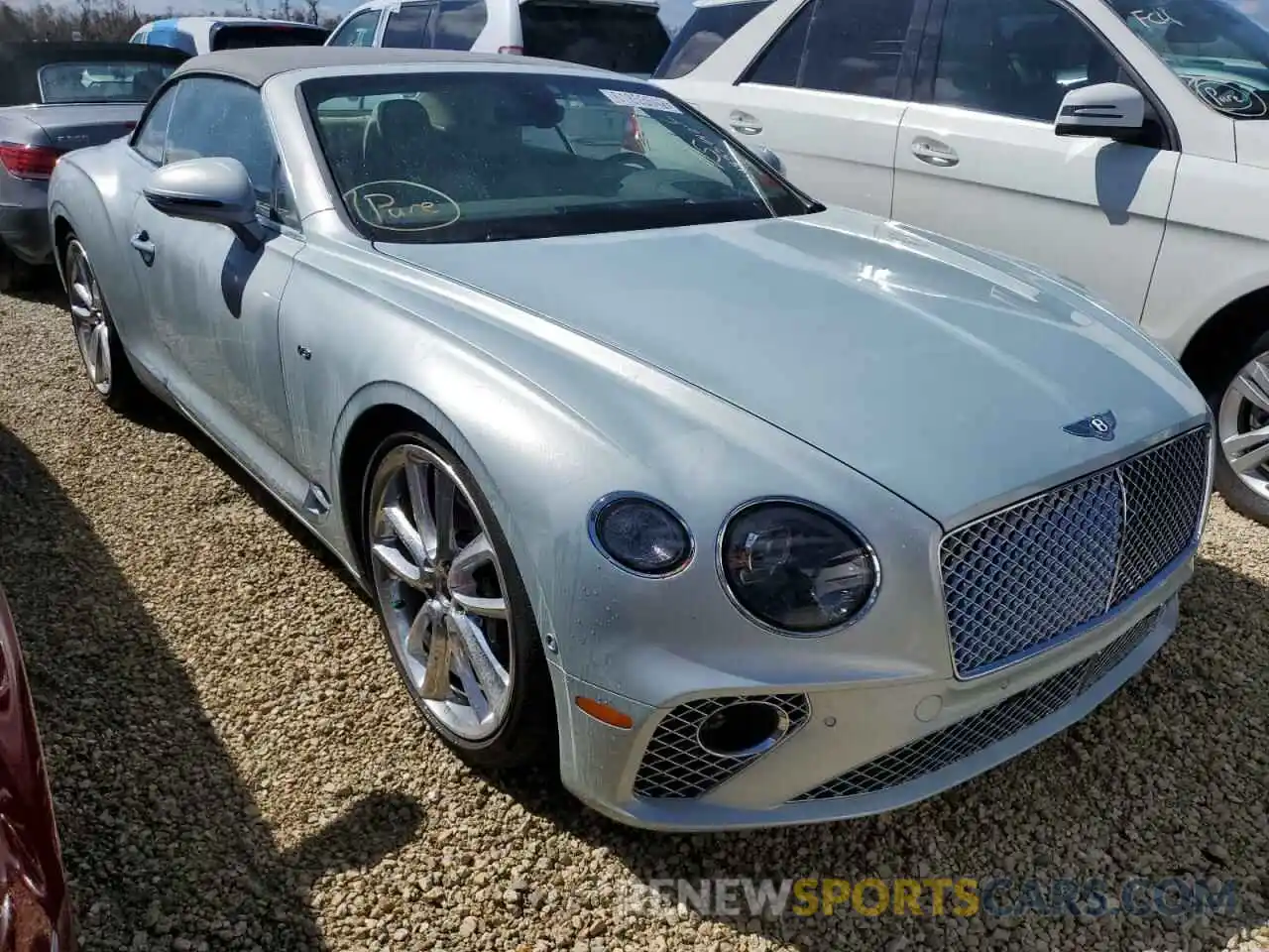 1 Photograph of a damaged car SCBDG4ZG9NC093646 BENTLEY CONTINENTA 2022