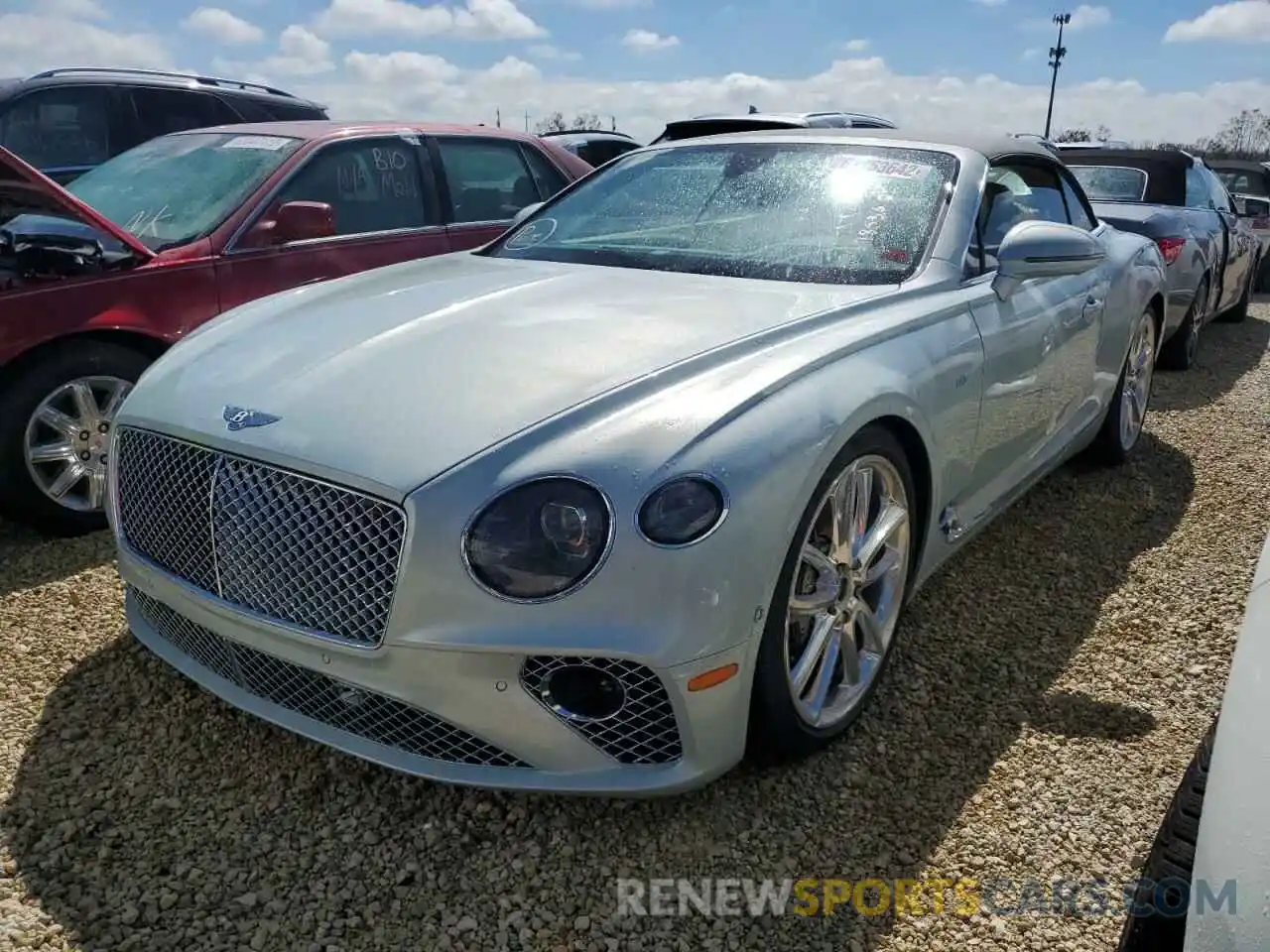 2 Photograph of a damaged car SCBDG4ZG9NC093646 BENTLEY CONTINENTA 2022