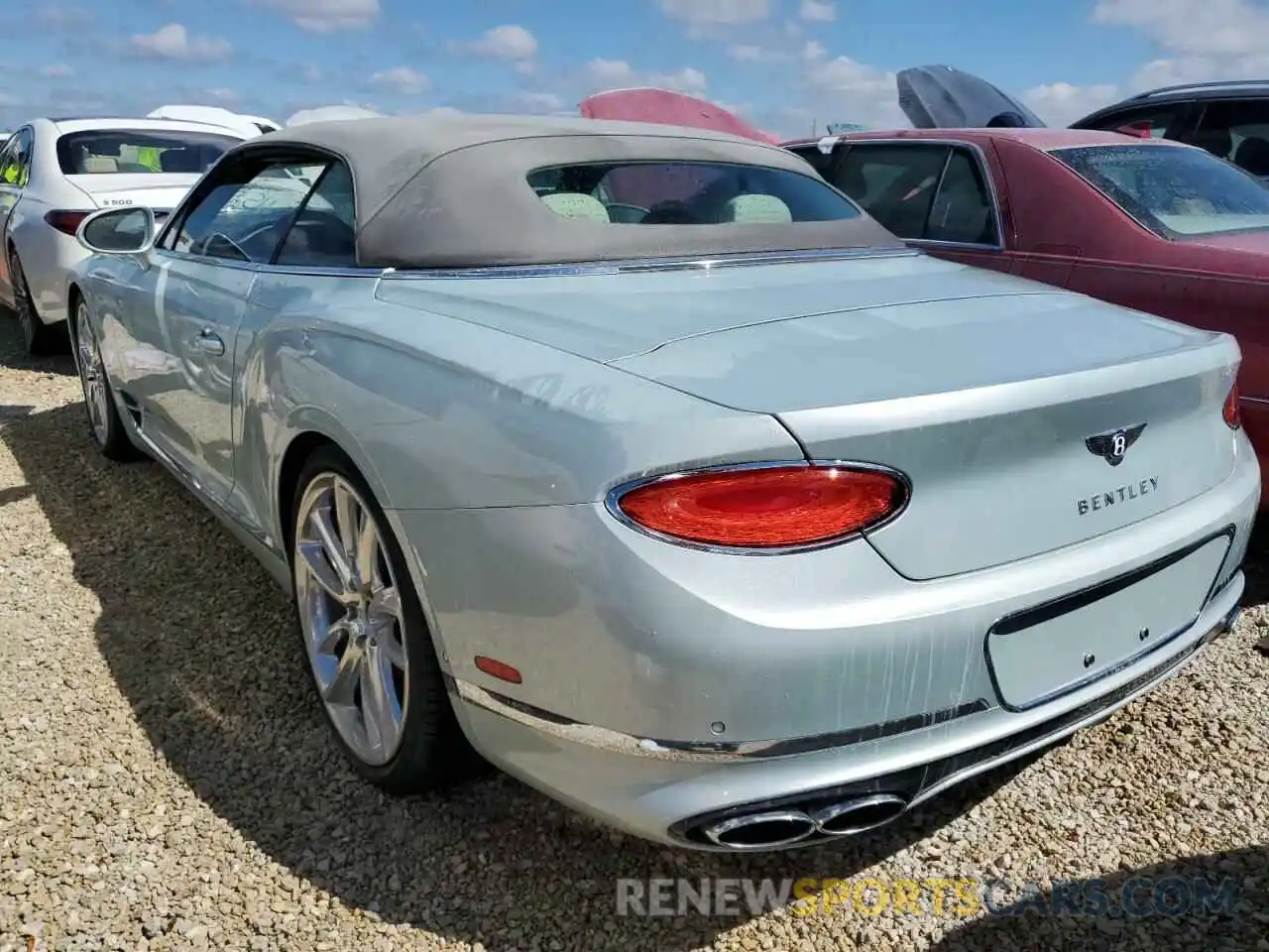 3 Photograph of a damaged car SCBDG4ZG9NC093646 BENTLEY CONTINENTA 2022