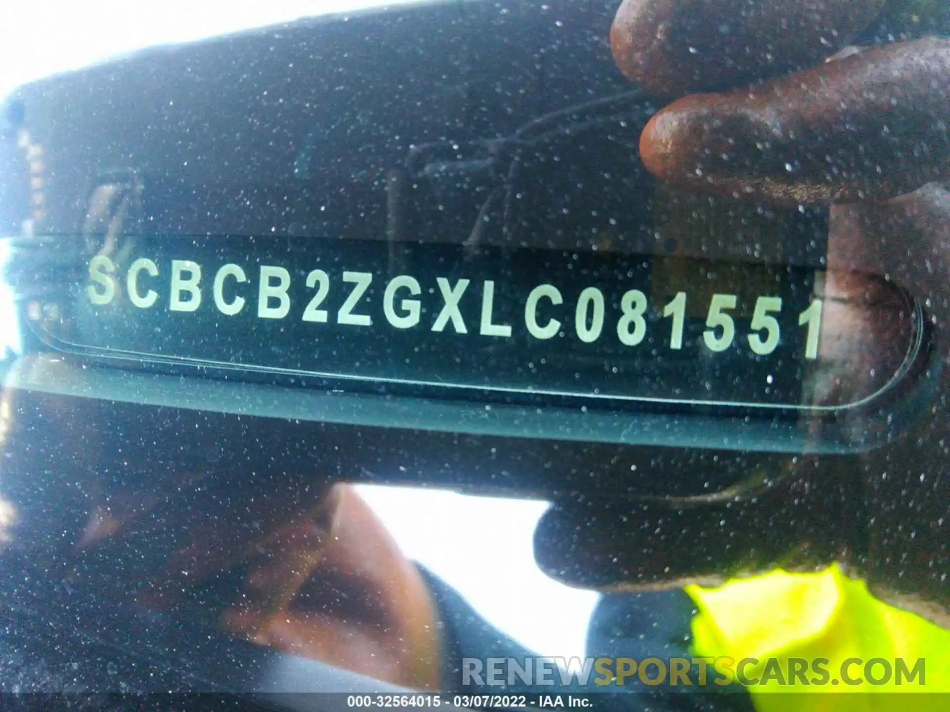 9 Photograph of a damaged car SCBCB2ZGXLC081551 BENTLEY CONTINENTAL 2020