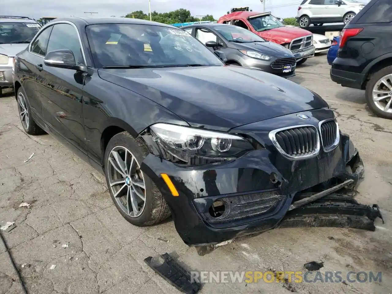 1 Photograph of a damaged car WBA2J1C53KVD09888 BMW 2 SERIES 2019