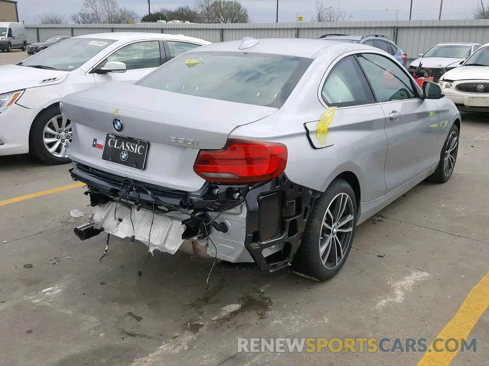 4 Фотография поврежденного автомобиля WBA2J1C53KVD10118 BMW 2 SERIES 2019