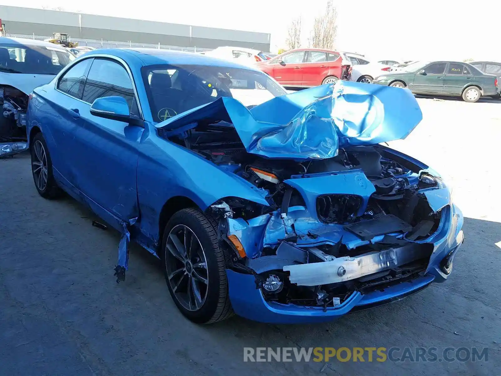 1 Photograph of a damaged car WBA2J1C54K7D43309 BMW 2 SERIES 2019