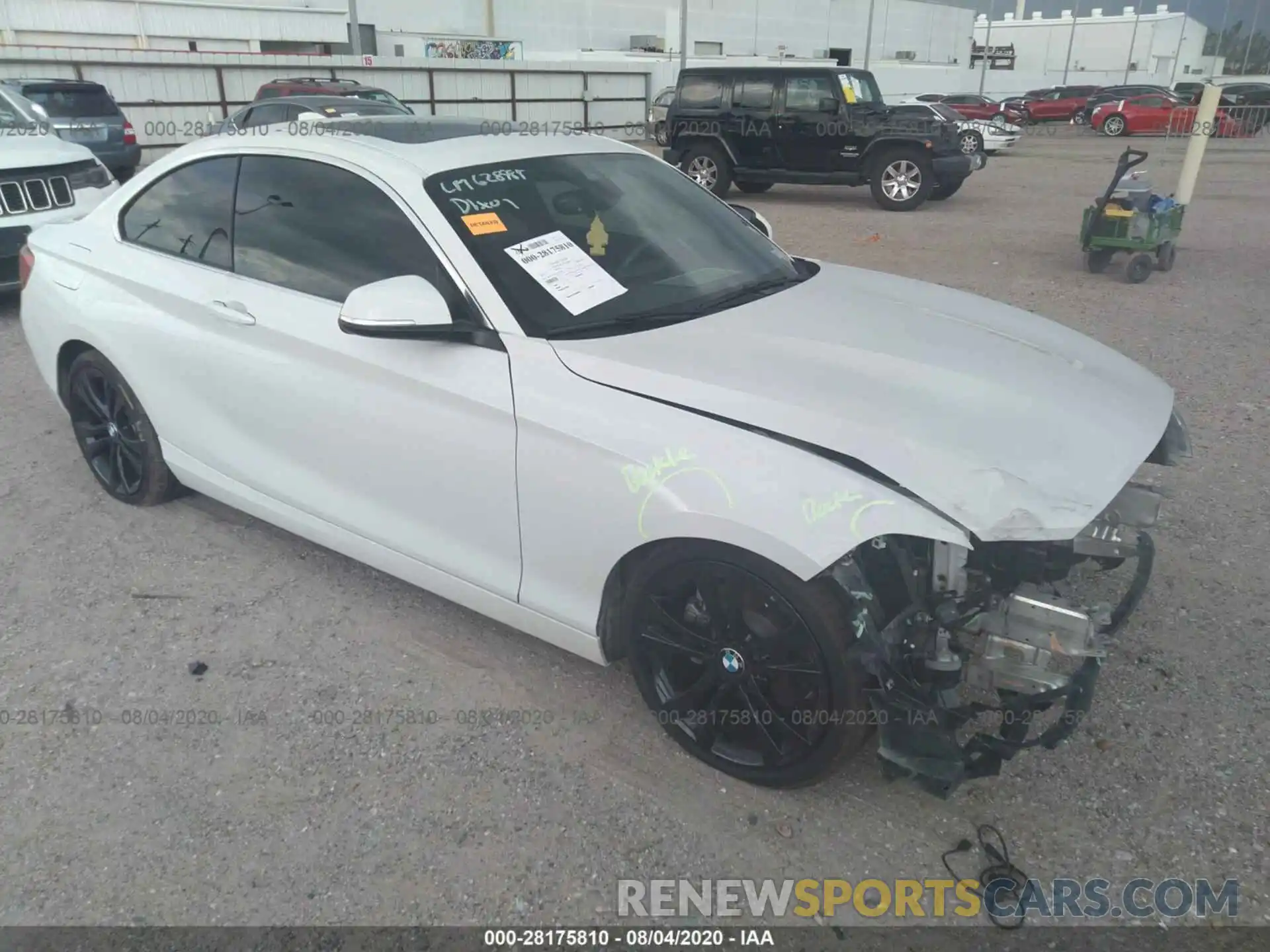 1 Photograph of a damaged car WBA2J1C54KVD09916 BMW 2 SERIES 2019