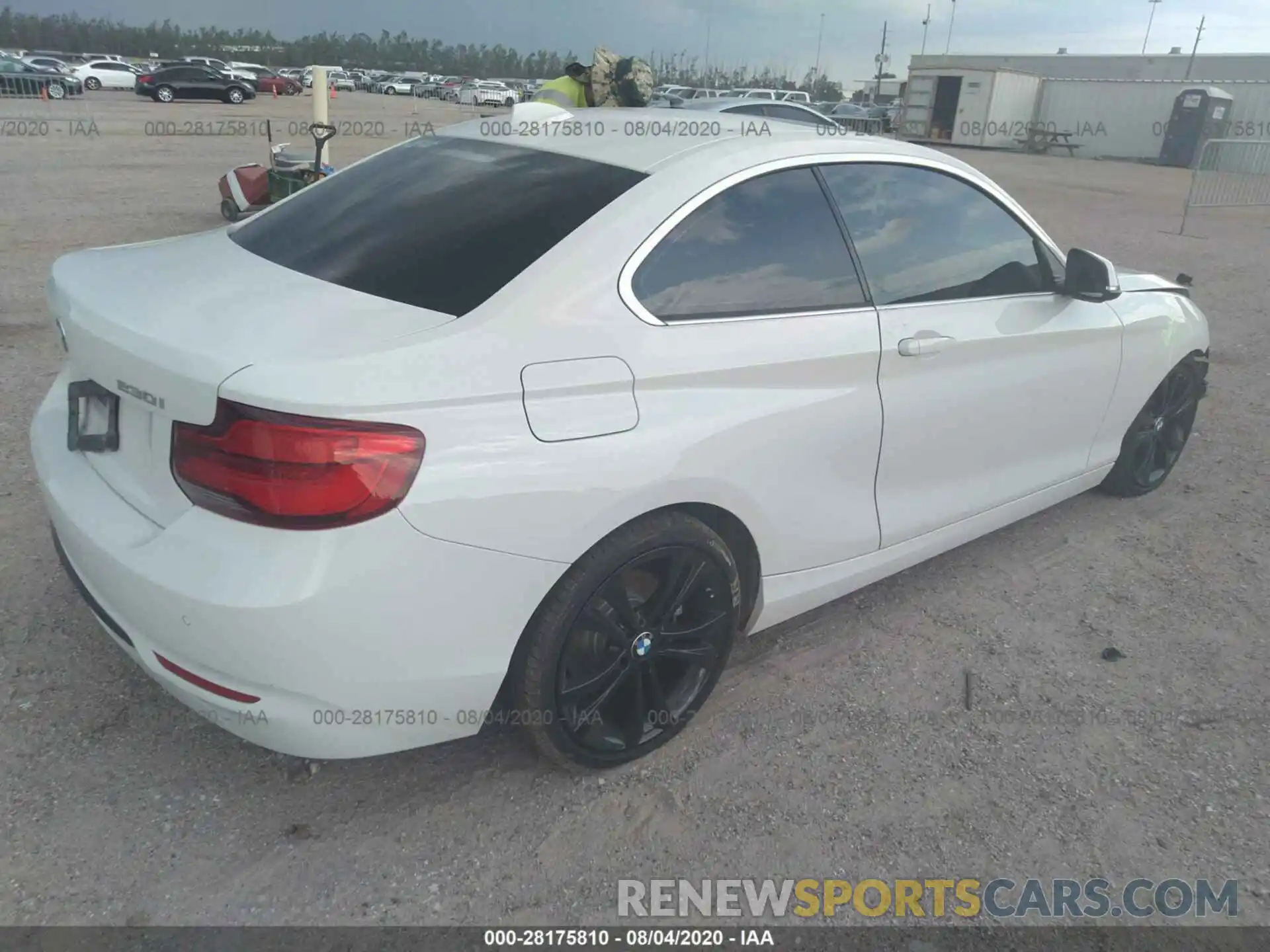 4 Фотография поврежденного автомобиля WBA2J1C54KVD09916 BMW 2 SERIES 2019