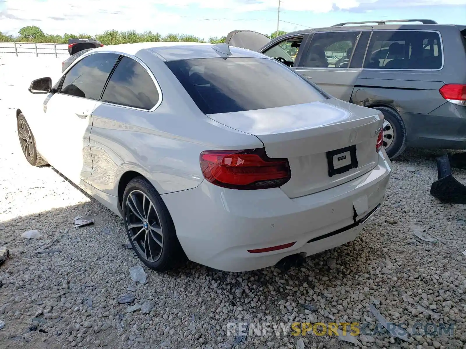 3 Фотография поврежденного автомобиля WBA2J1C55K7D10433 BMW 2 SERIES 2019