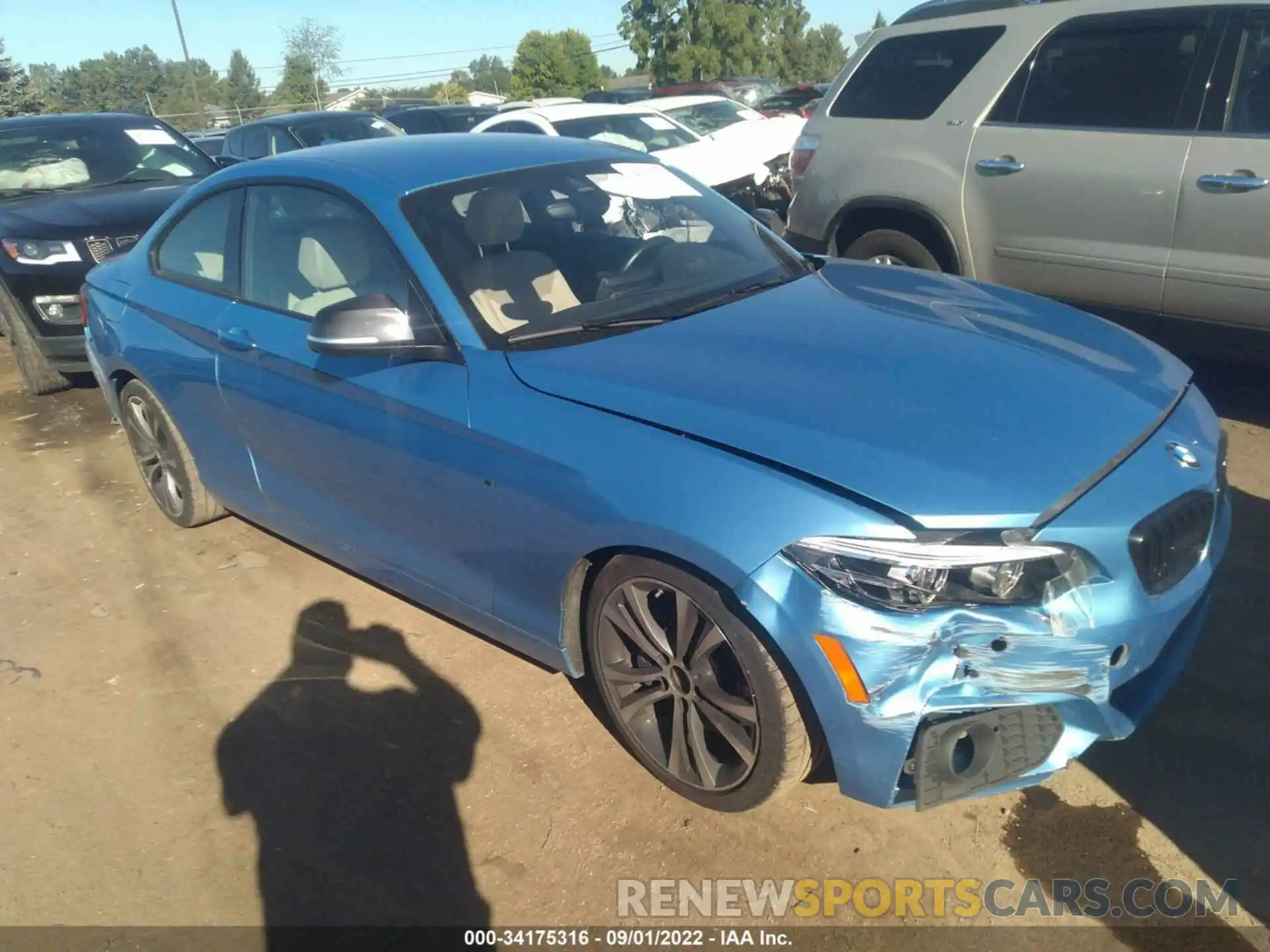 1 Photograph of a damaged car WBA2J1C56KVB98771 BMW 2 SERIES 2019