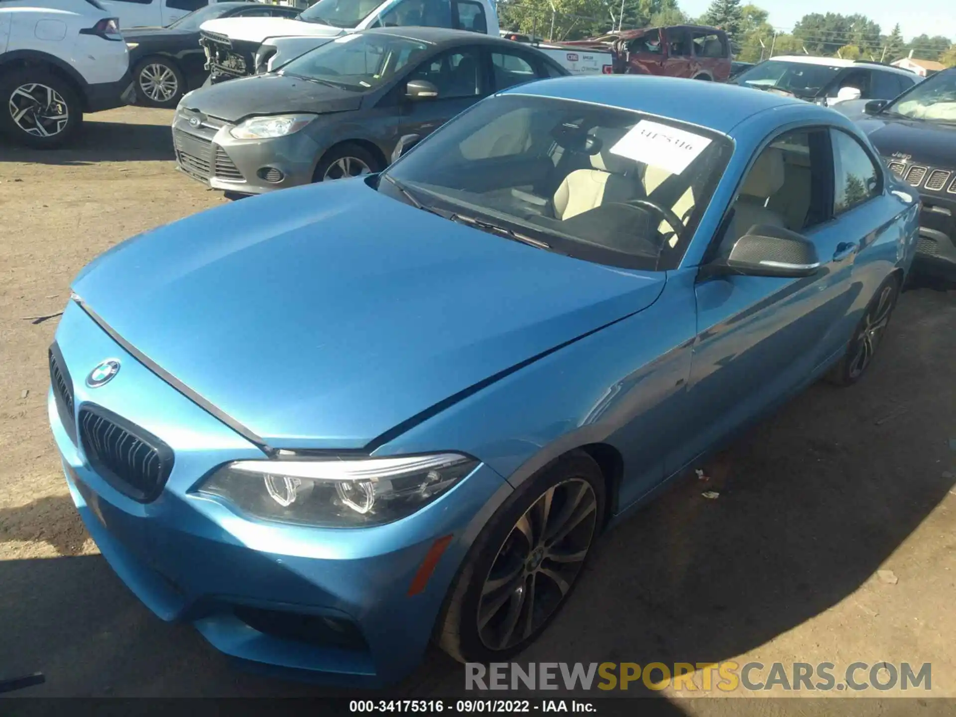 2 Photograph of a damaged car WBA2J1C56KVB98771 BMW 2 SERIES 2019