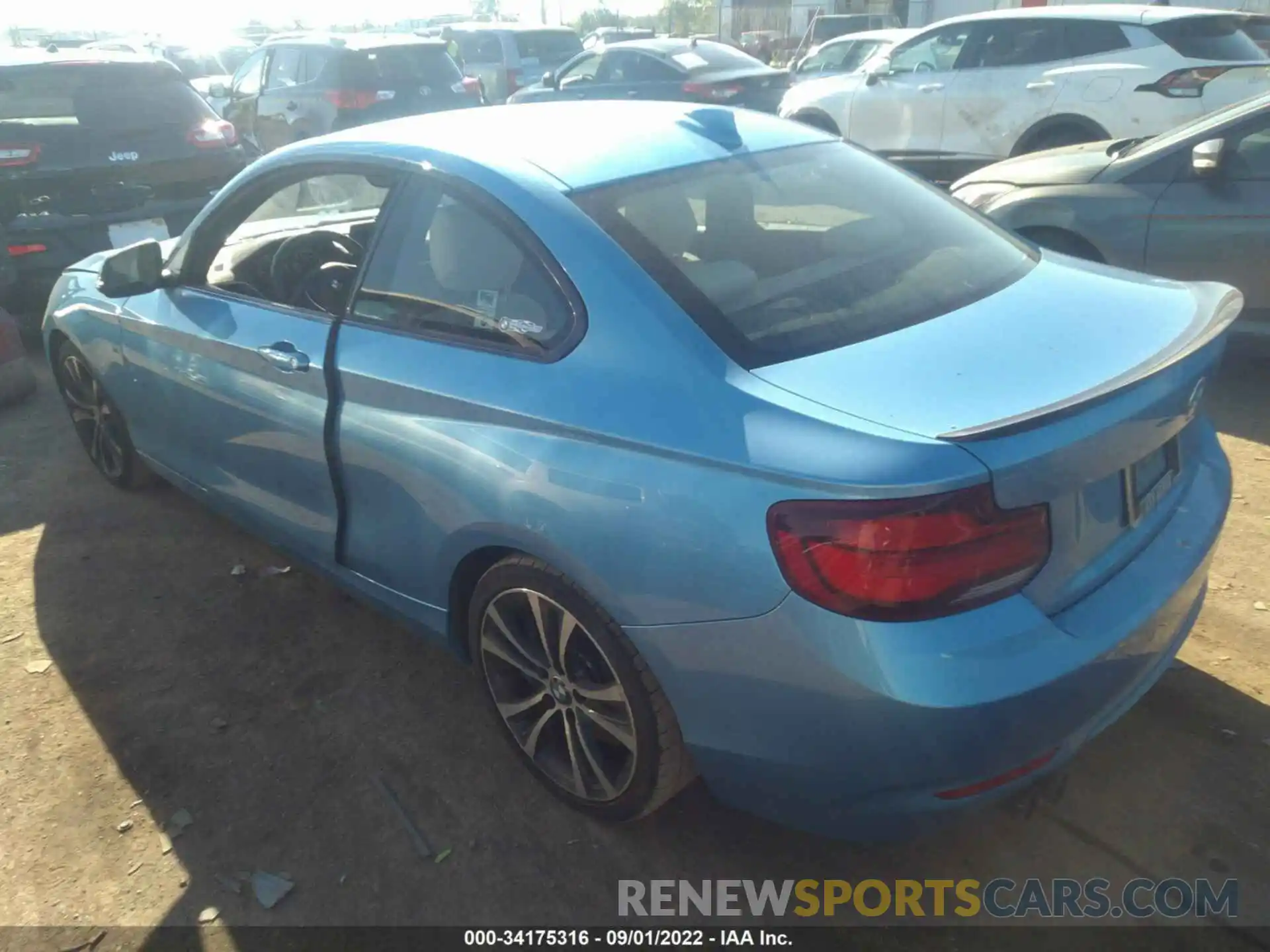 3 Photograph of a damaged car WBA2J1C56KVB98771 BMW 2 SERIES 2019