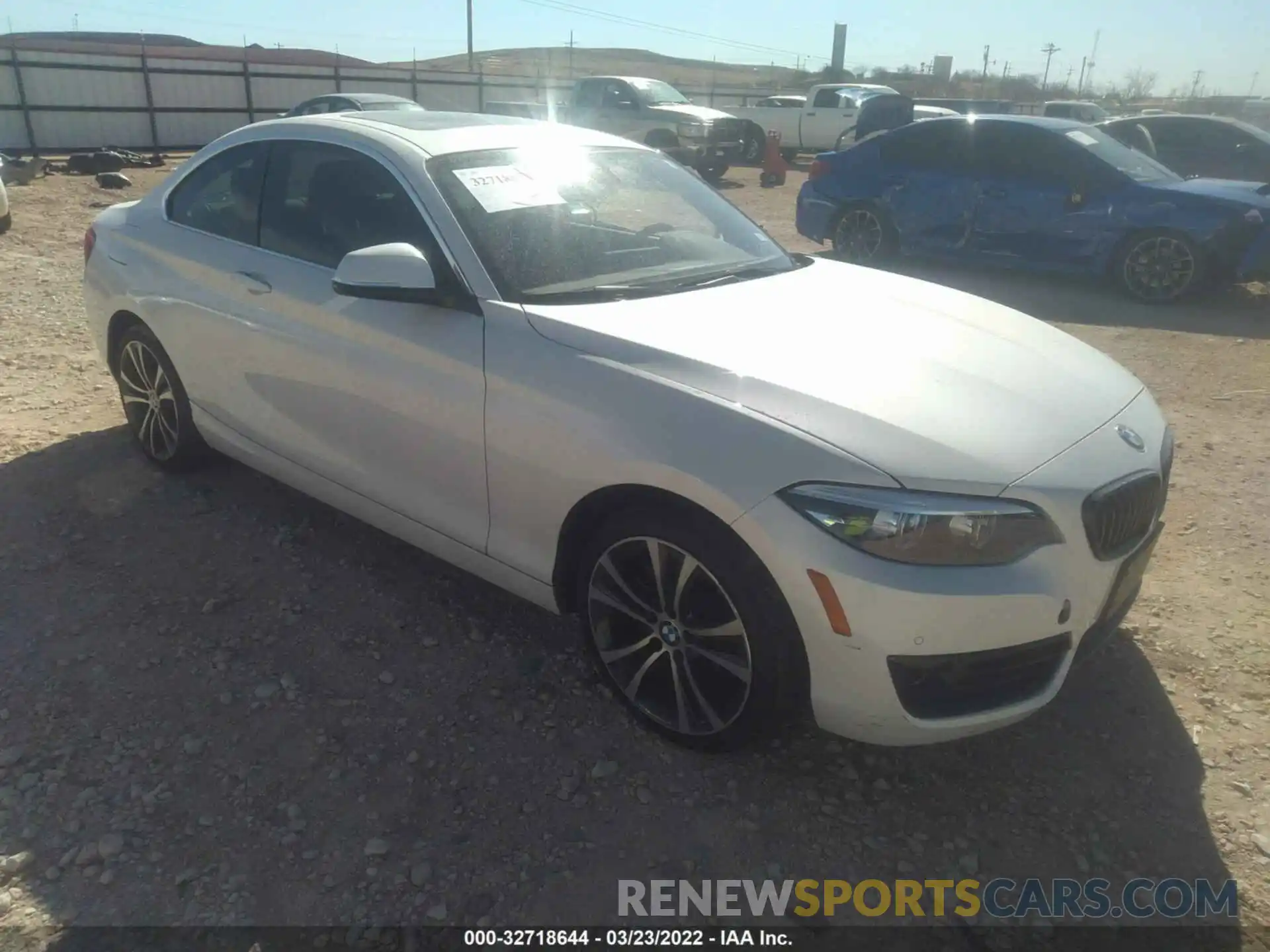 1 Photograph of a damaged car WBA2J1C56KVD10078 BMW 2 SERIES 2019