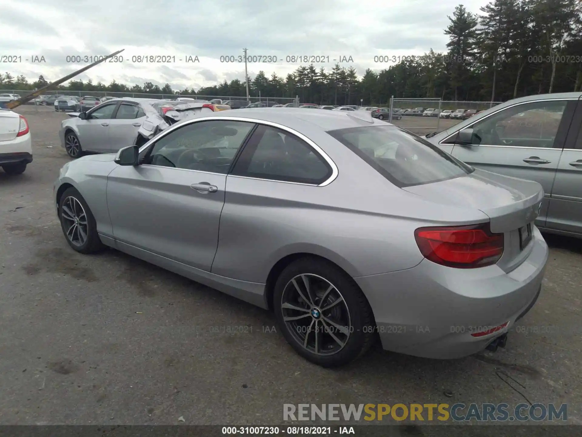 3 Photograph of a damaged car WBA2J1C56KVD10145 BMW 2 SERIES 2019