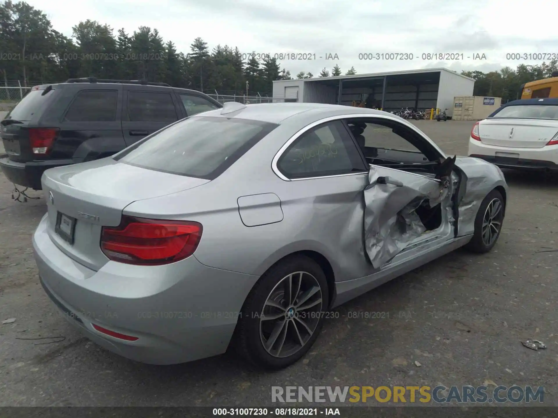 4 Photograph of a damaged car WBA2J1C56KVD10145 BMW 2 SERIES 2019