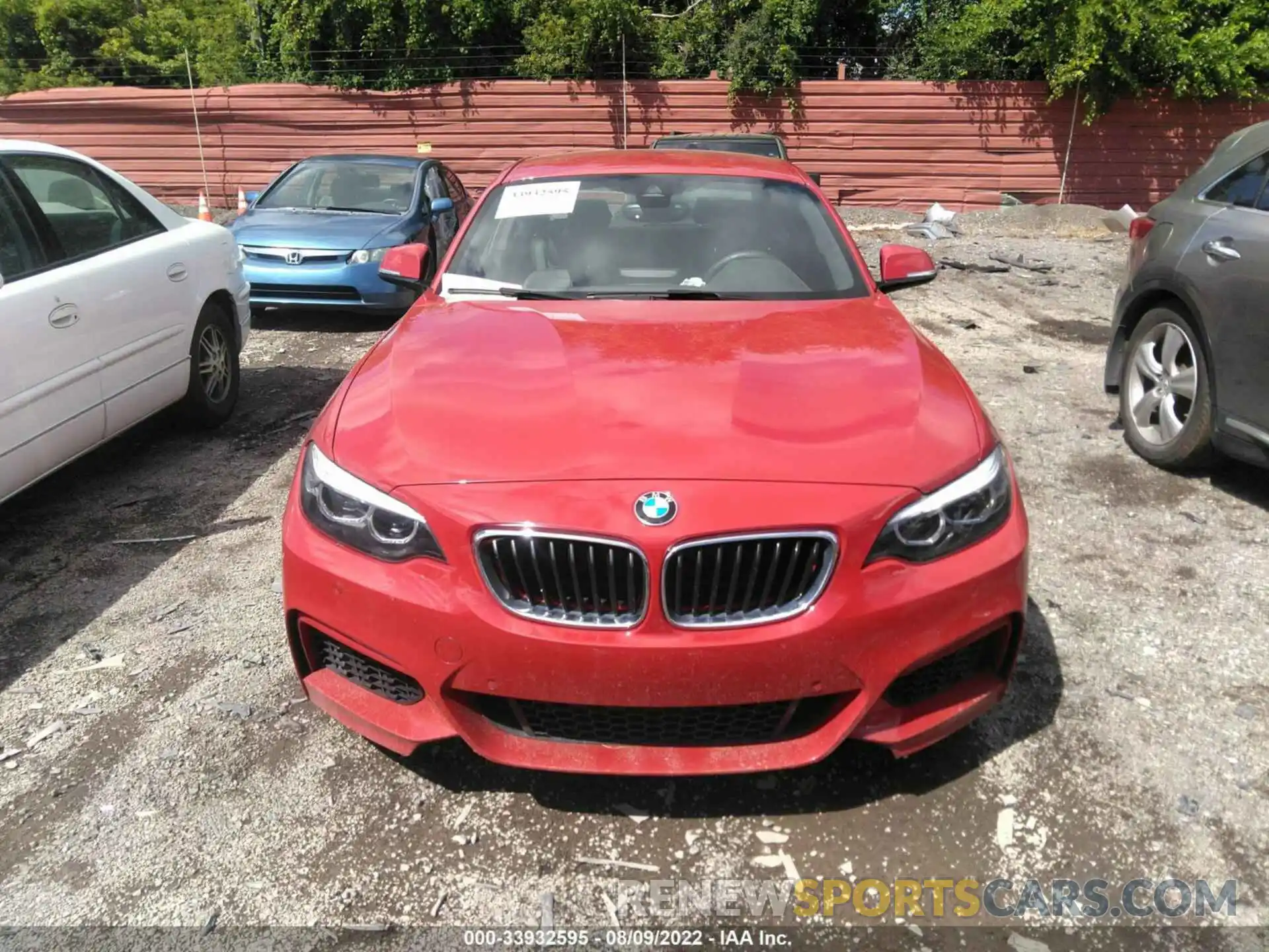 6 Photograph of a damaged car WBA2J1C59KVD09944 BMW 2 SERIES 2019