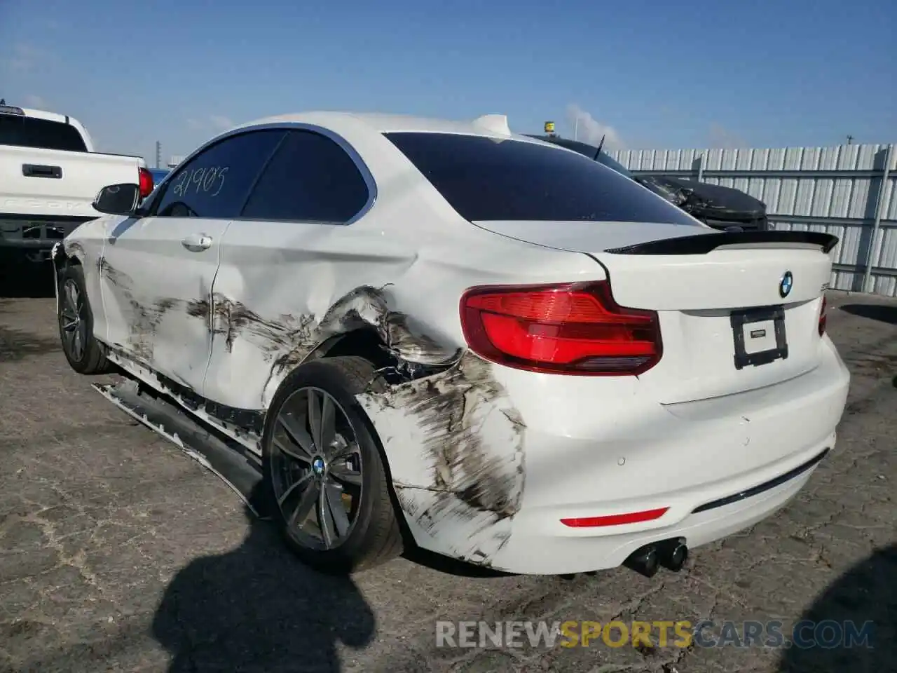 3 Photograph of a damaged car WBA2J1C59KVD09961 BMW 2 SERIES 2019