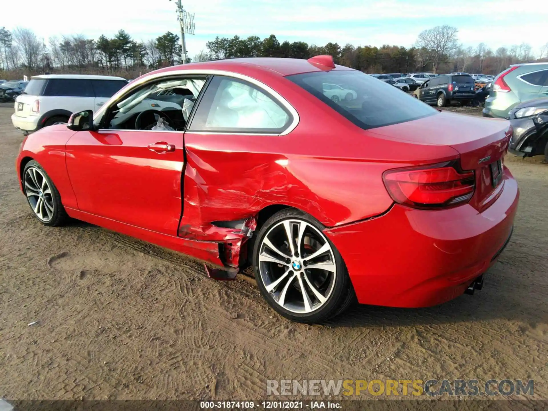 3 Photograph of a damaged car WBA2J3C52KVD49276 BMW 2 SERIES 2019