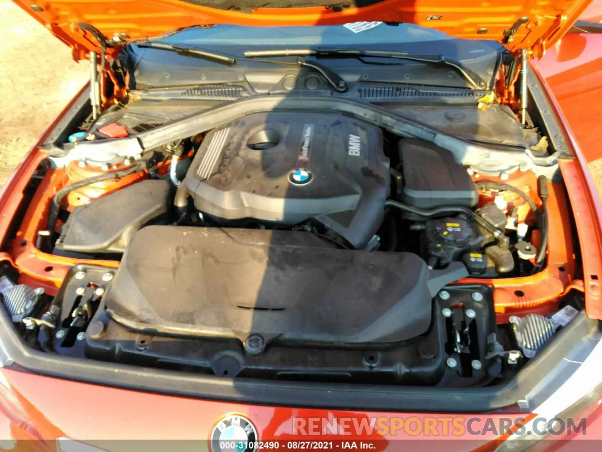 10 Photograph of a damaged car WBA2J3C52KVD49374 BMW 2 SERIES 2019