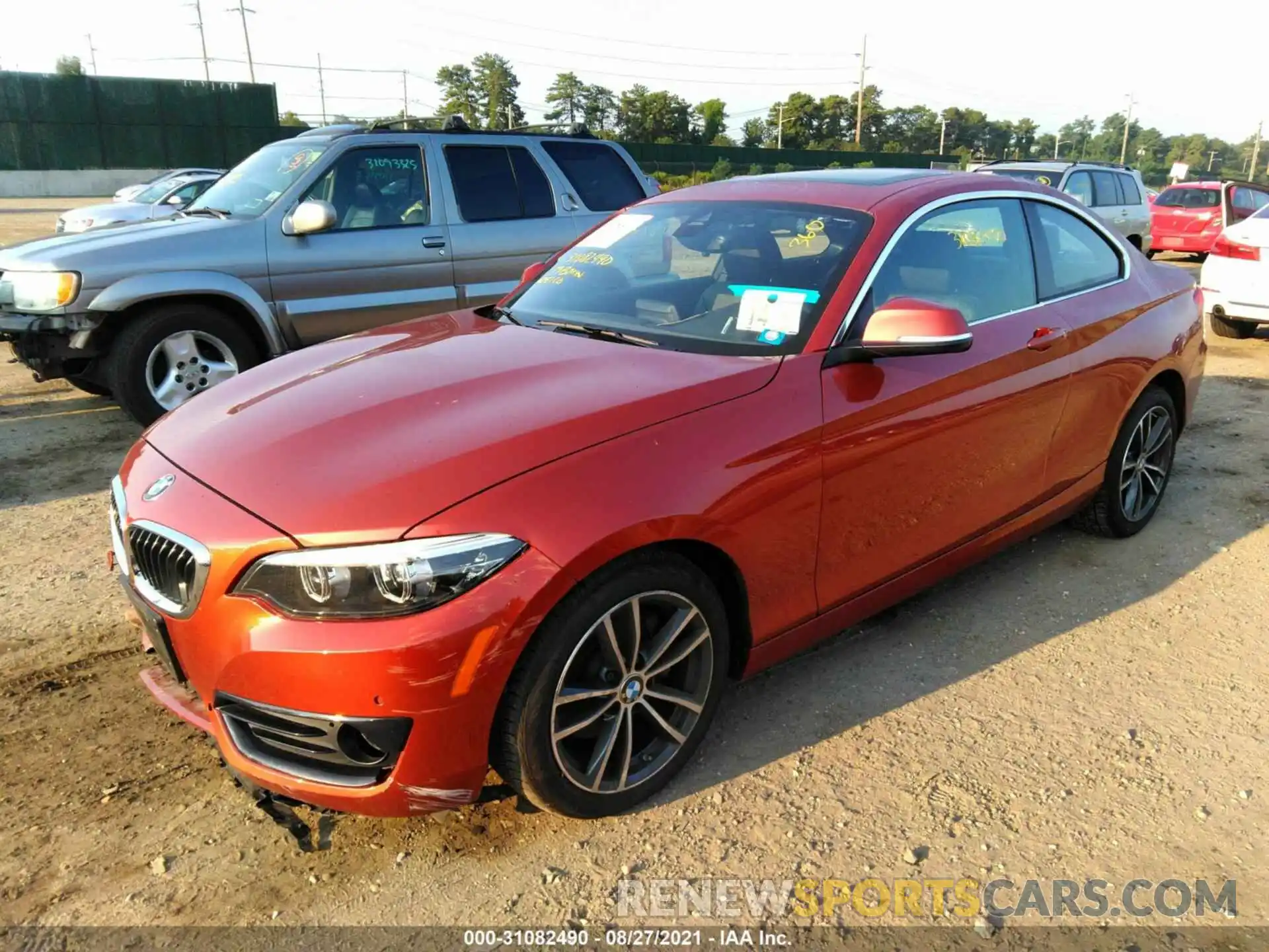 2 Photograph of a damaged car WBA2J3C52KVD49374 BMW 2 SERIES 2019