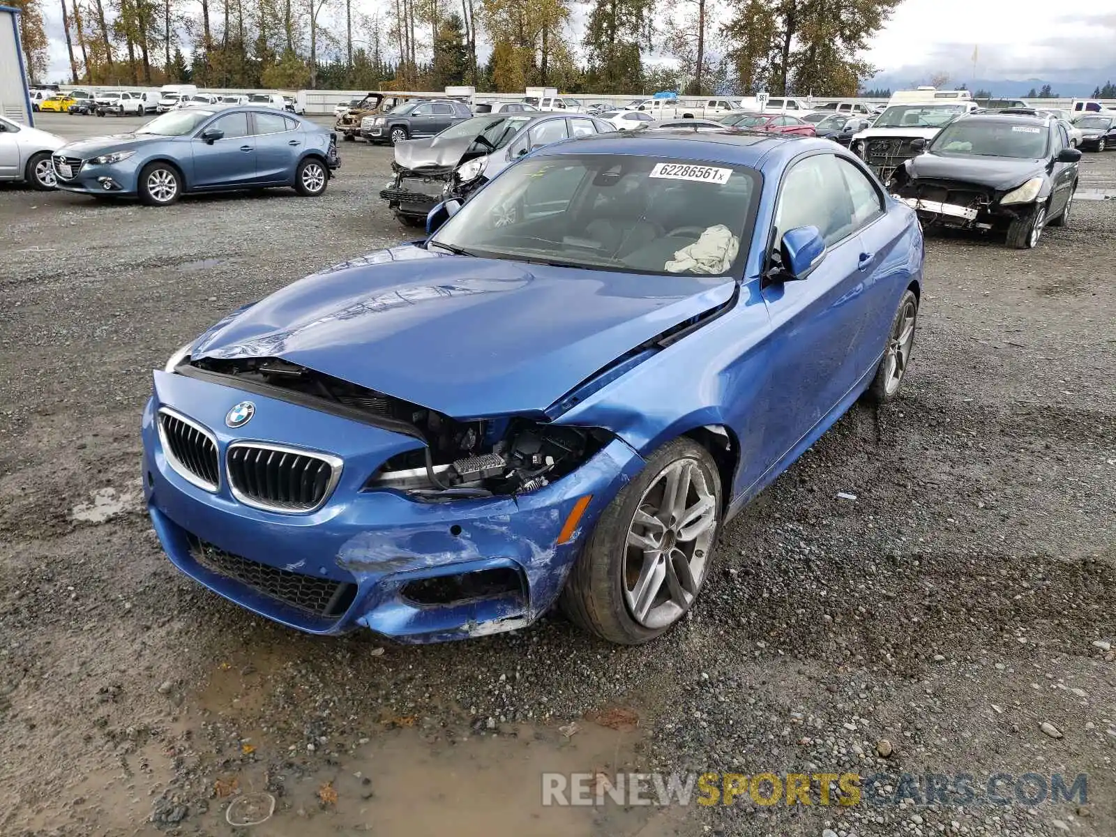 2 Photograph of a damaged car WBA2J3C56KVD49376 BMW 2 SERIES 2019