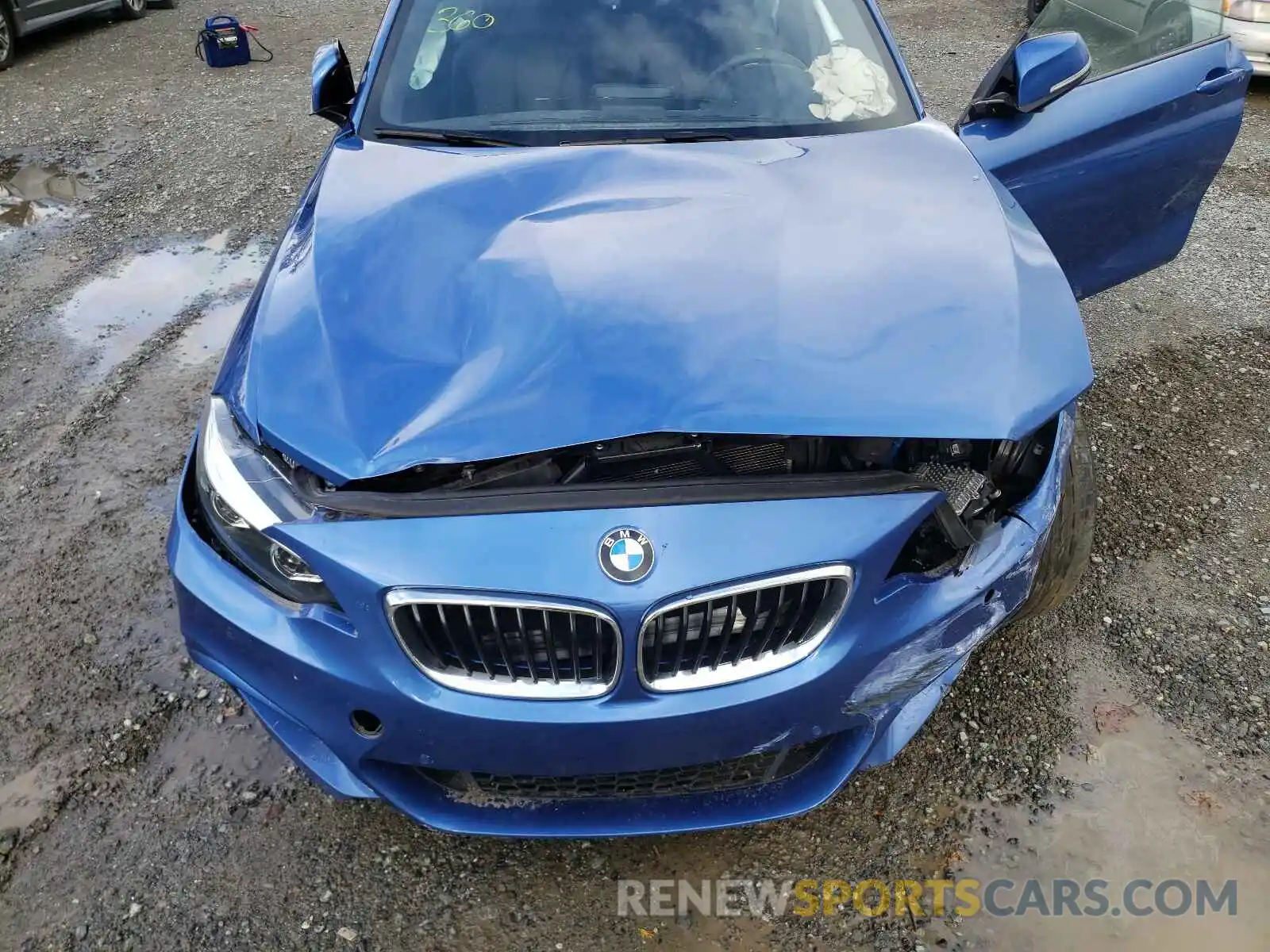 7 Photograph of a damaged car WBA2J3C56KVD49376 BMW 2 SERIES 2019