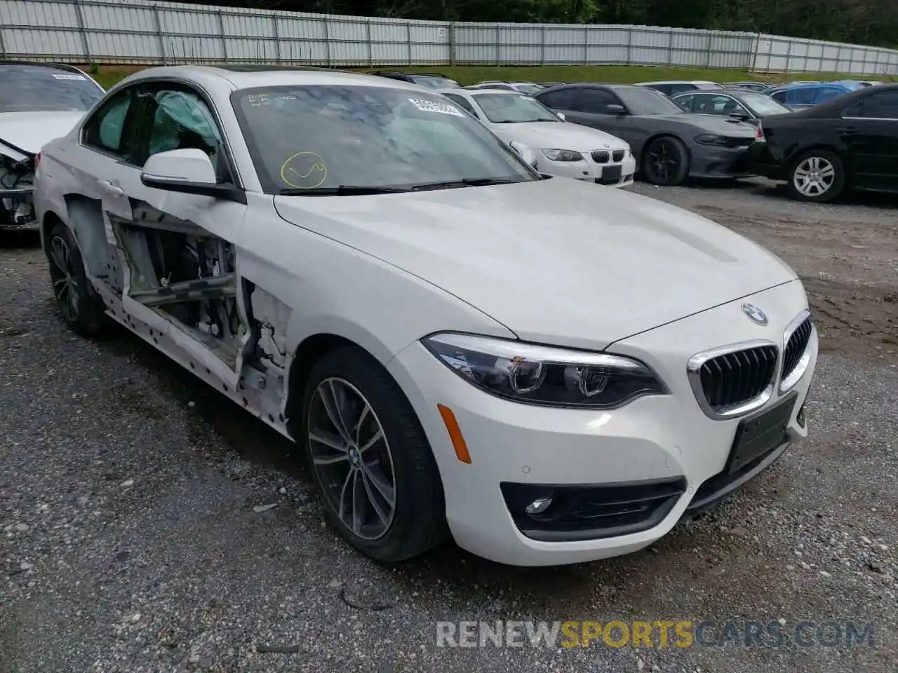 1 Photograph of a damaged car WBA2J3C58KVD49363 BMW 2 SERIES 2019