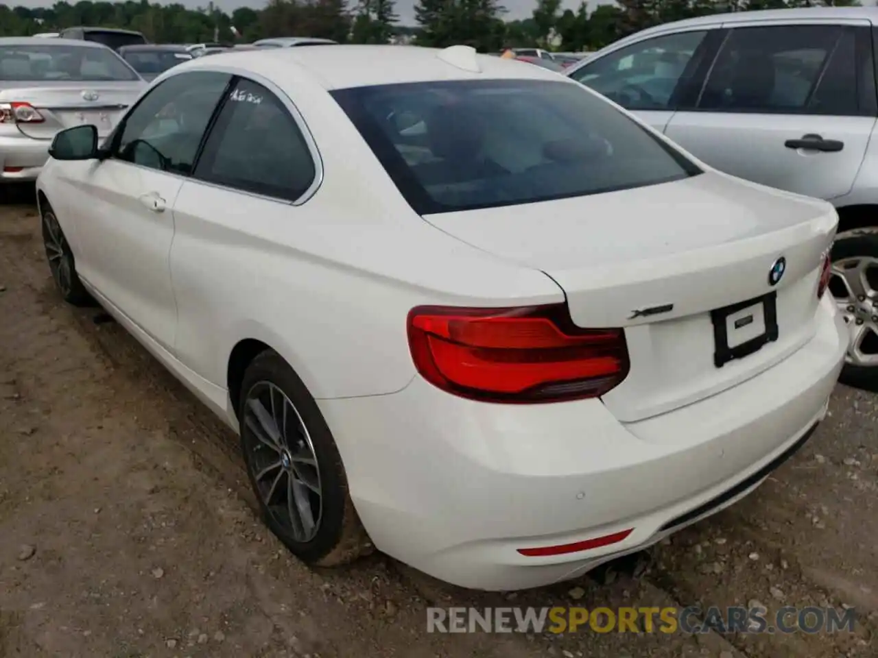 3 Фотография поврежденного автомобиля WBA2J3C58KVD49363 BMW 2 SERIES 2019