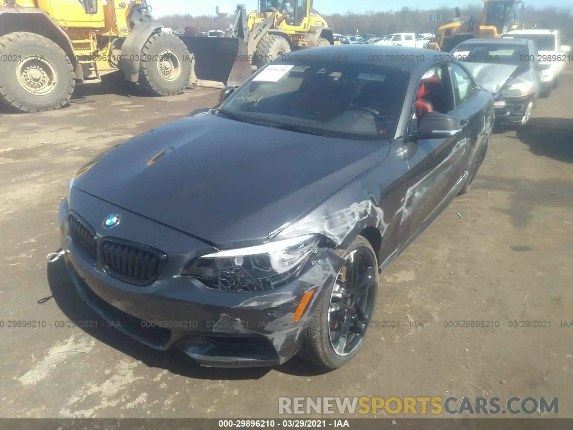 6 Фотография поврежденного автомобиля WBA2J5C52KVB28160 BMW 2 SERIES 2019