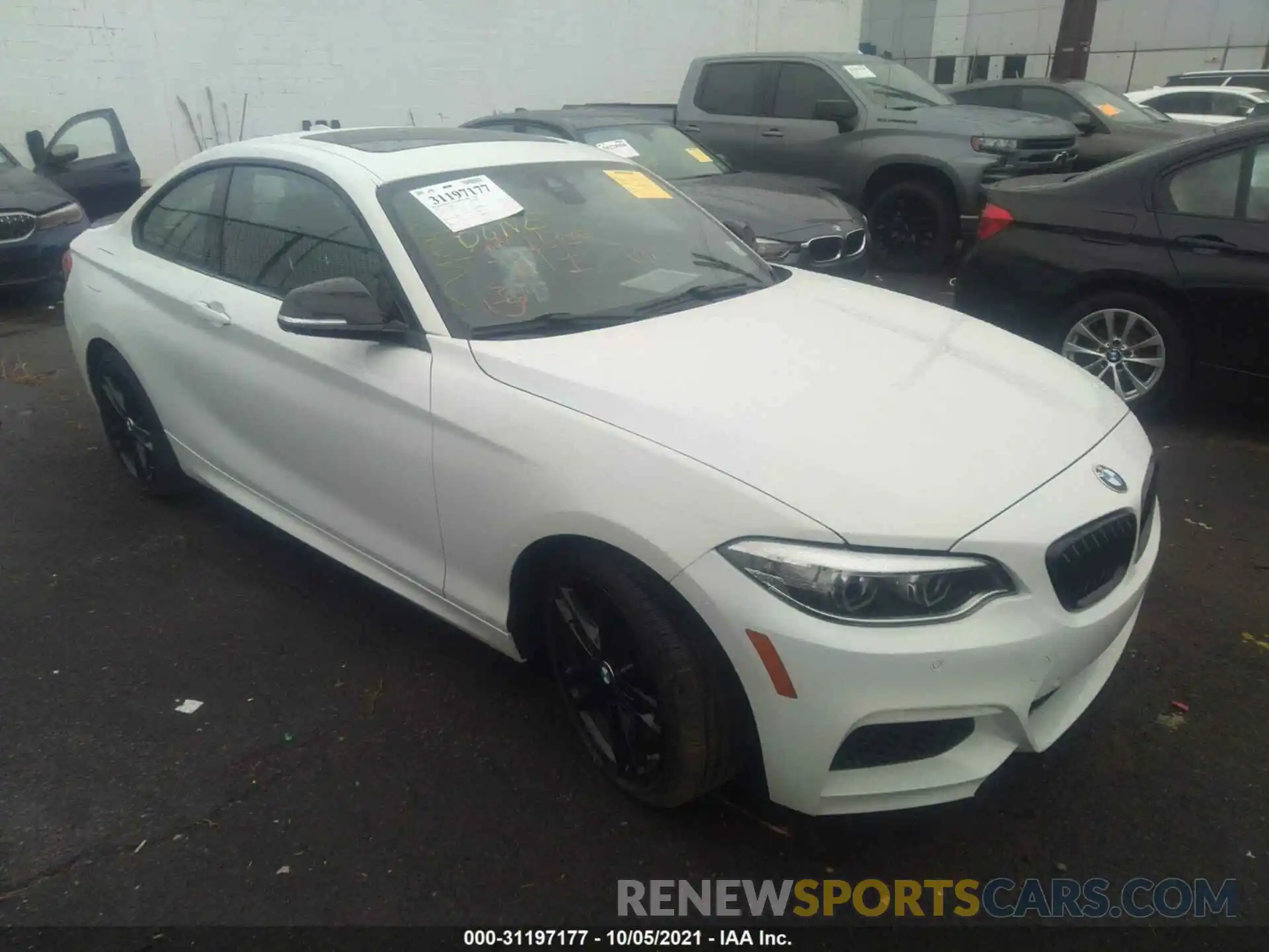 1 Photograph of a damaged car WBA2J7C54KVD61338 BMW 2 SERIES 2019