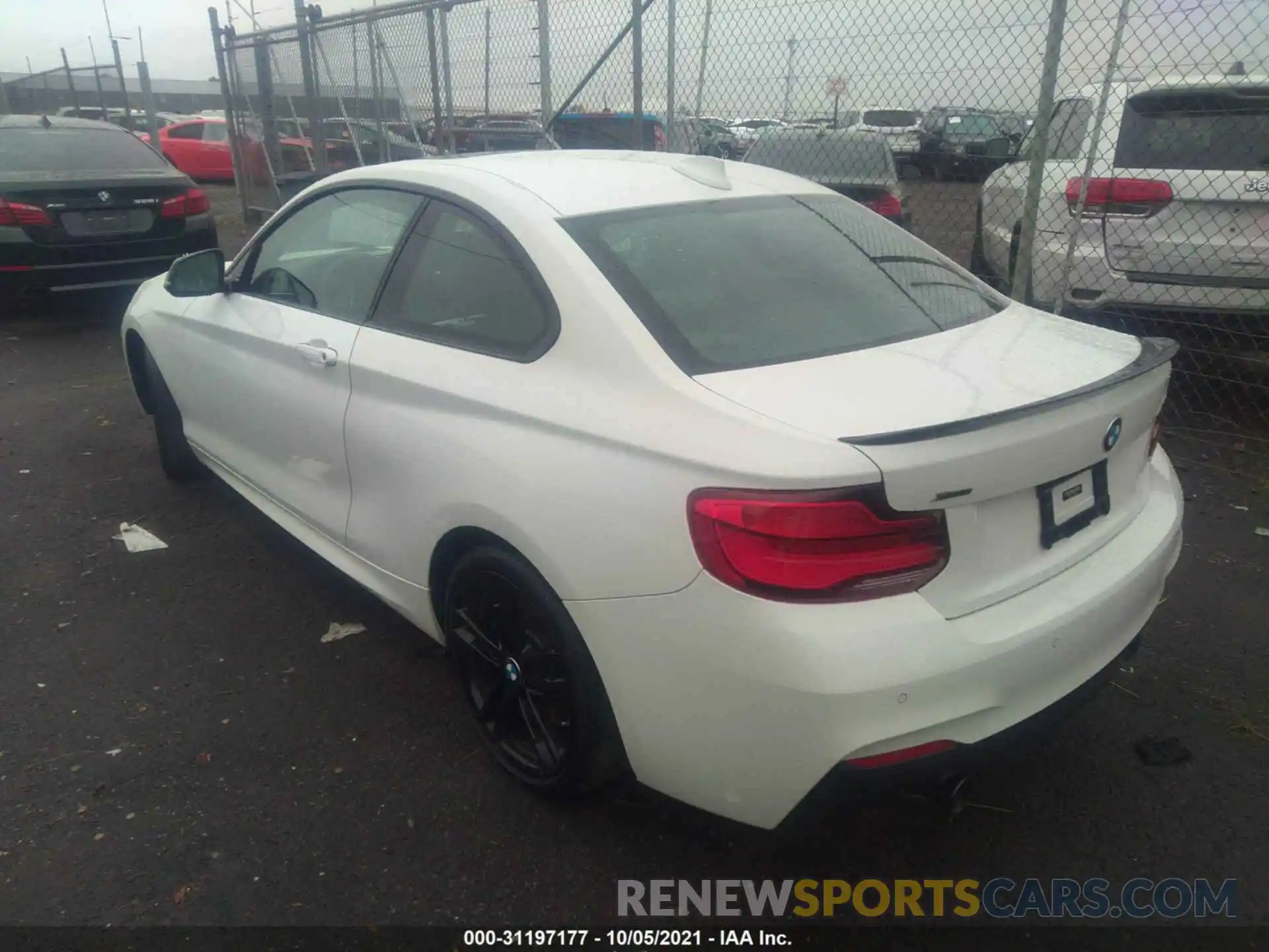 3 Photograph of a damaged car WBA2J7C54KVD61338 BMW 2 SERIES 2019