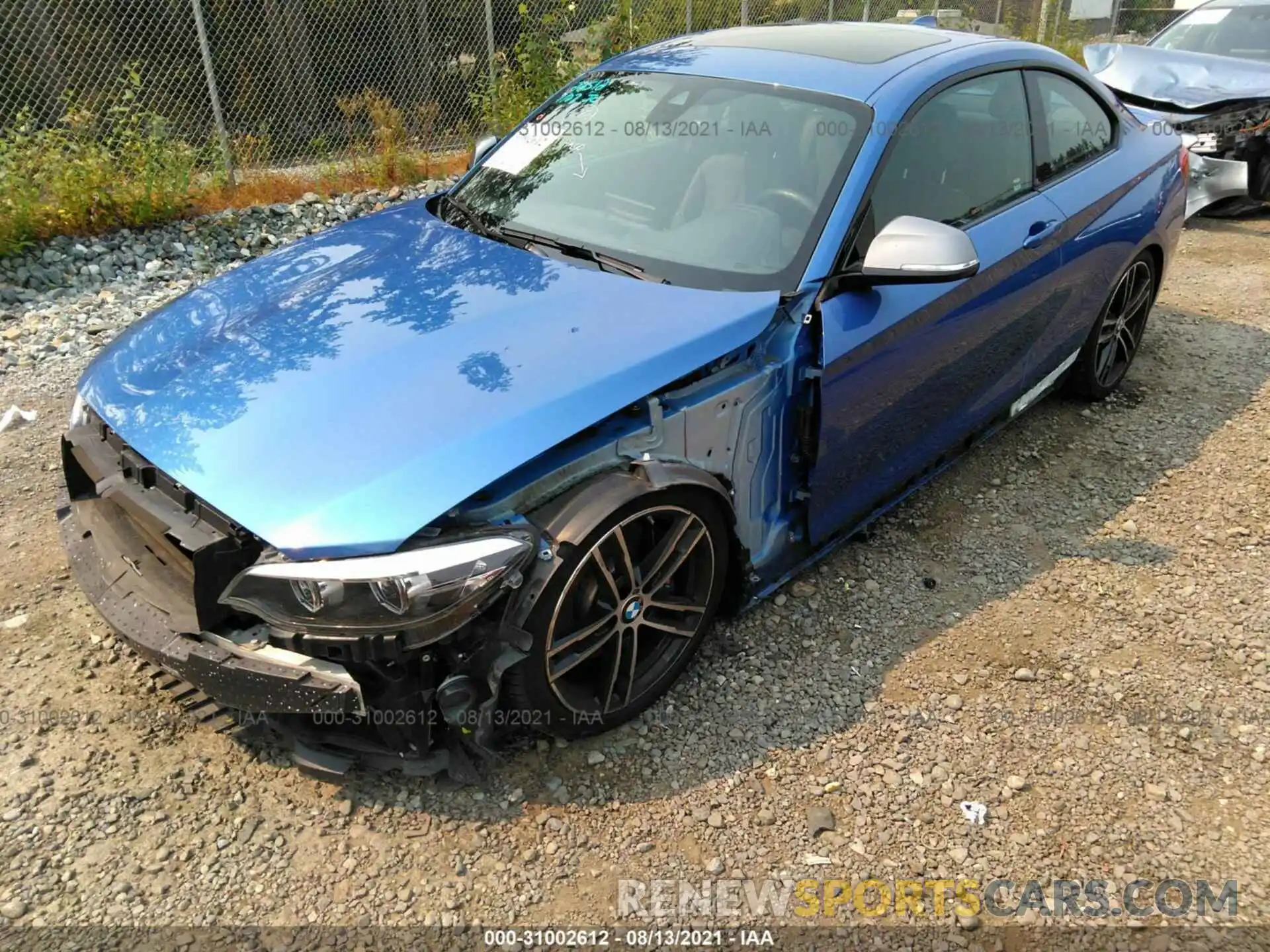 2 Photograph of a damaged car WBA2J7C5XKVD61103 BMW 2 SERIES 2019