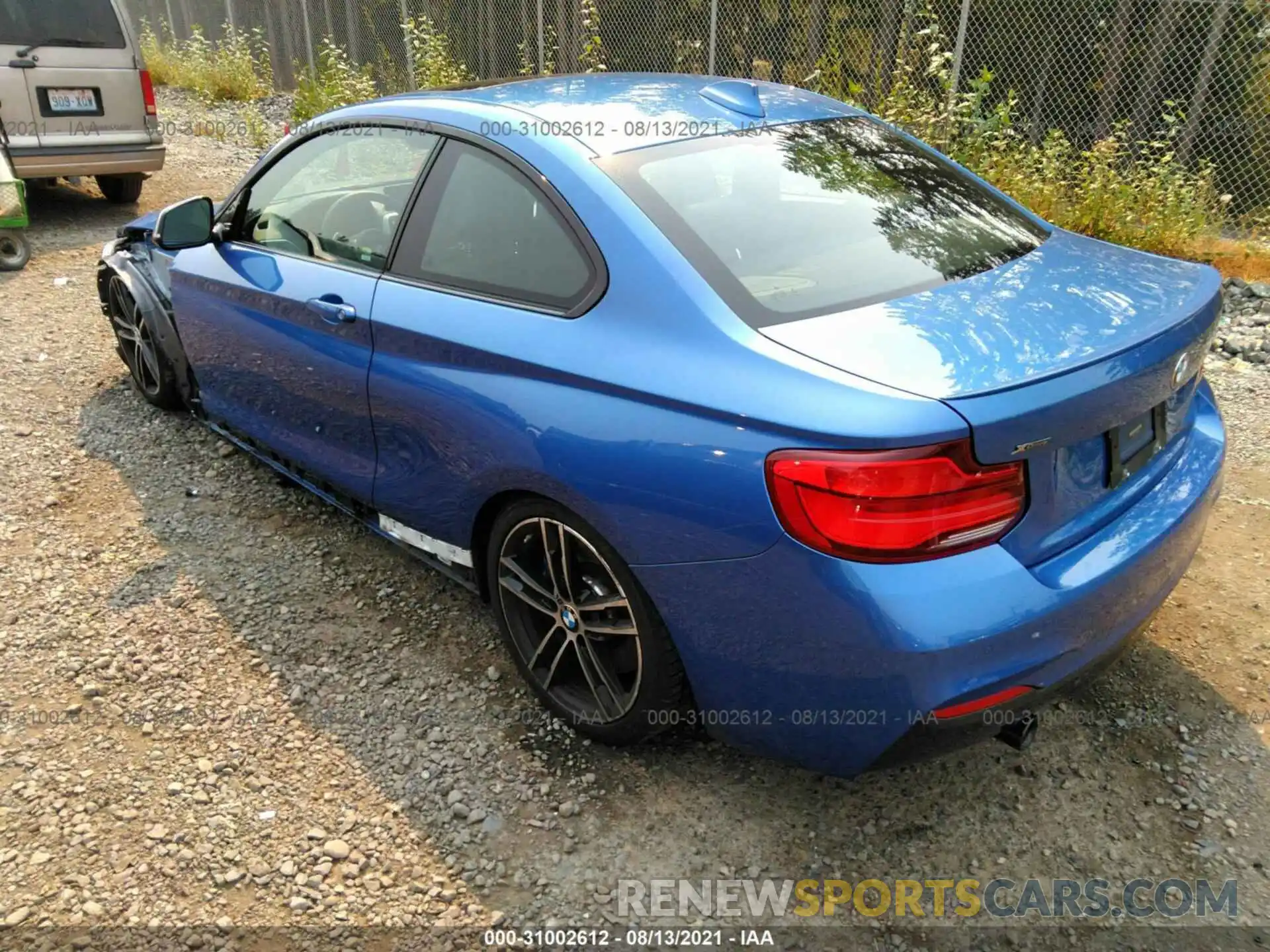 3 Photograph of a damaged car WBA2J7C5XKVD61103 BMW 2 SERIES 2019