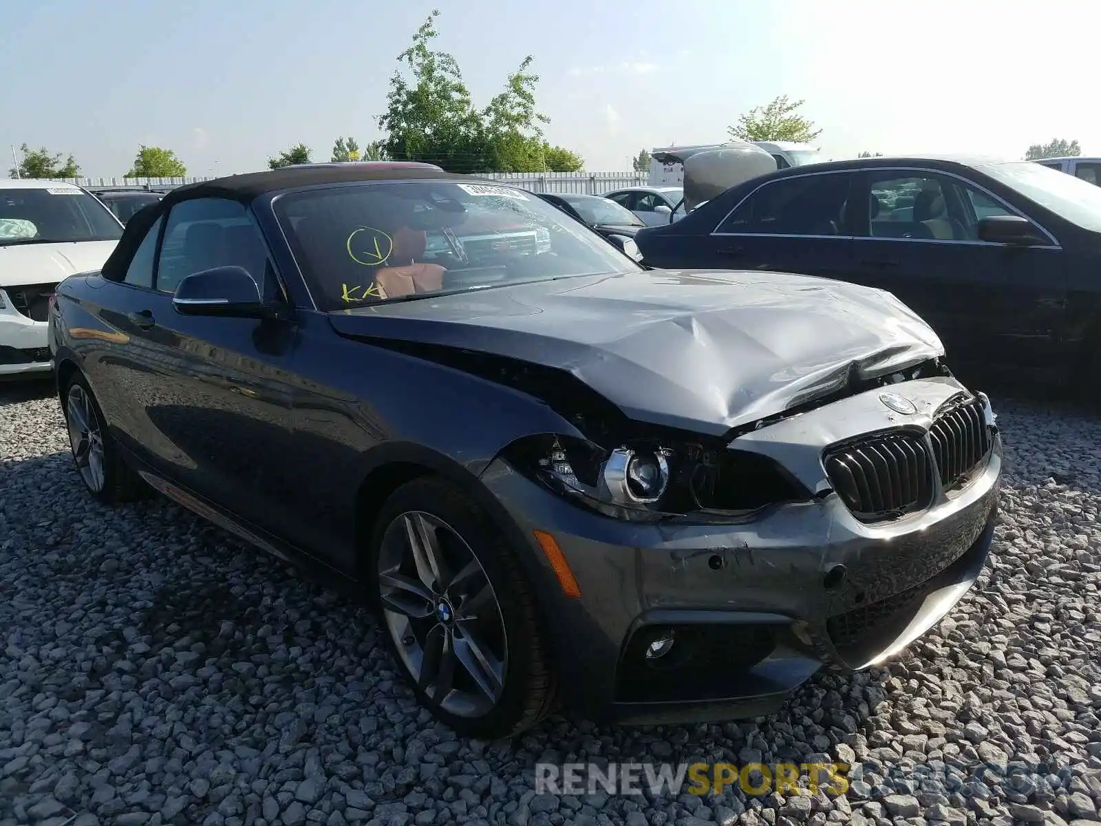 1 Photograph of a damaged car WBA2K1C50KVD41825 BMW 2 SERIES 2019