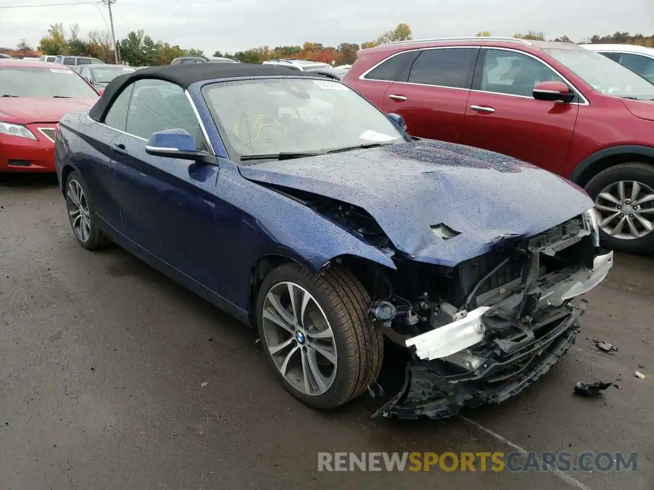 1 Photograph of a damaged car WBA2K1C52KVD42202 BMW 2 SERIES 2019