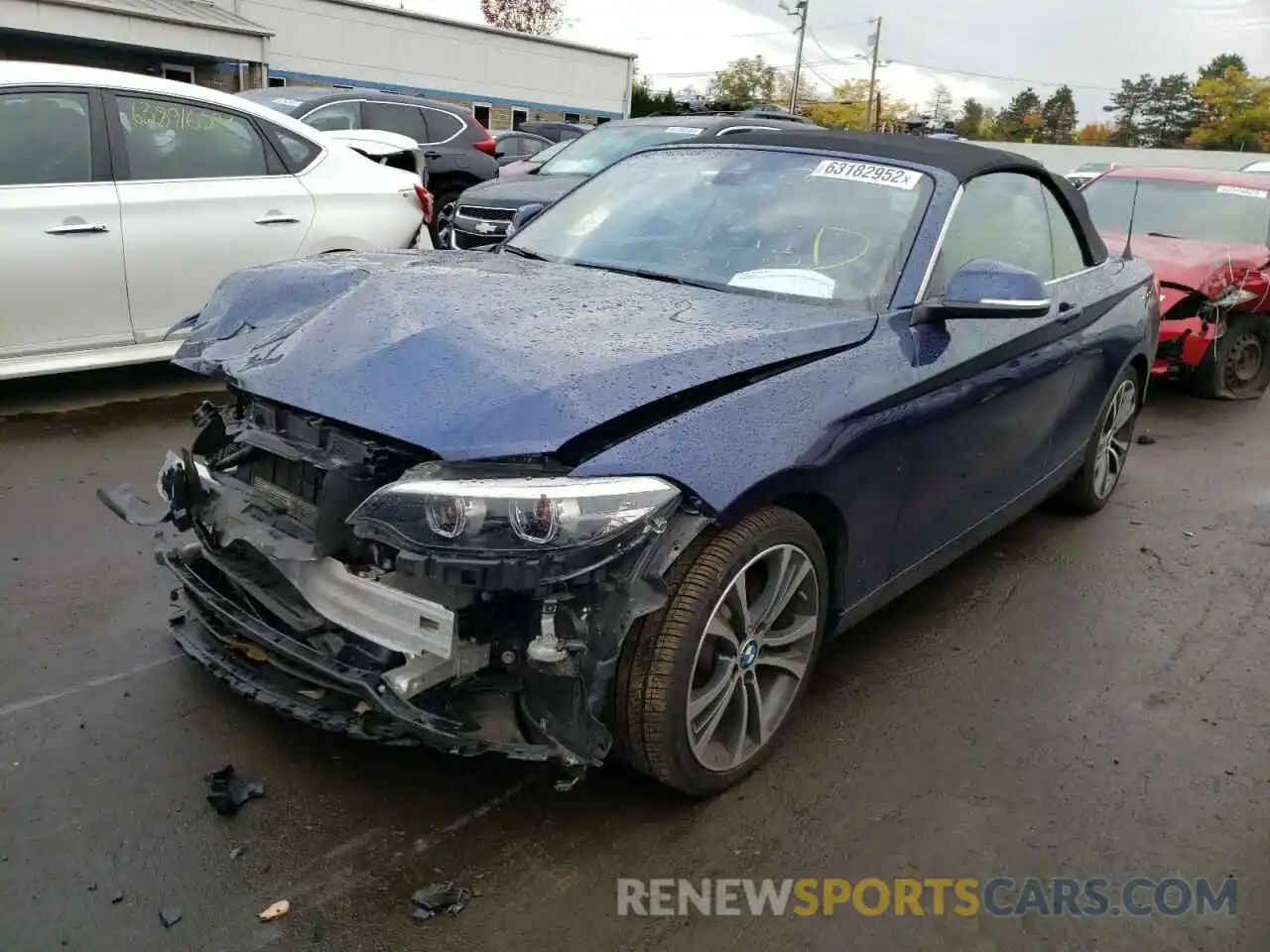 2 Photograph of a damaged car WBA2K1C52KVD42202 BMW 2 SERIES 2019