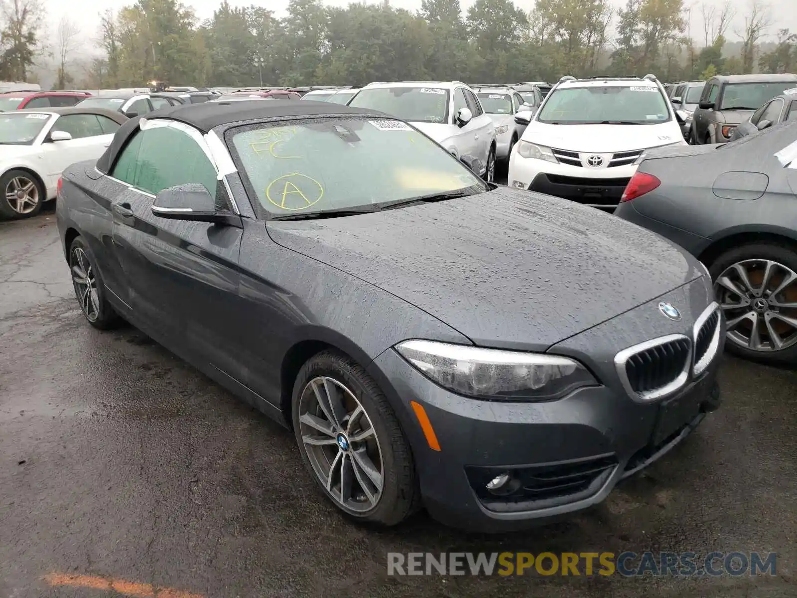 1 Photograph of a damaged car WBA2K1C53KVD41799 BMW 2 SERIES 2019